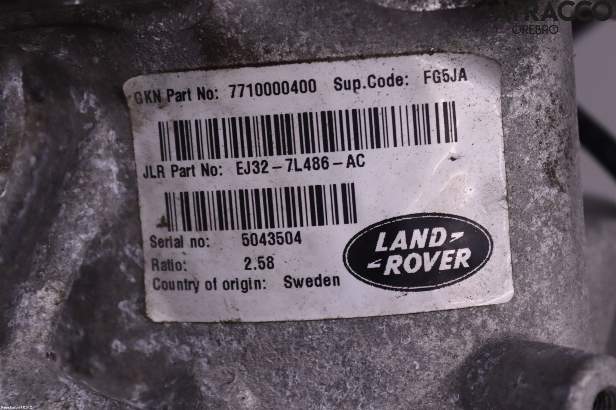 Landrover LAND ROVER DISCOVERY SPORT 15- Växel Fördelningslåda