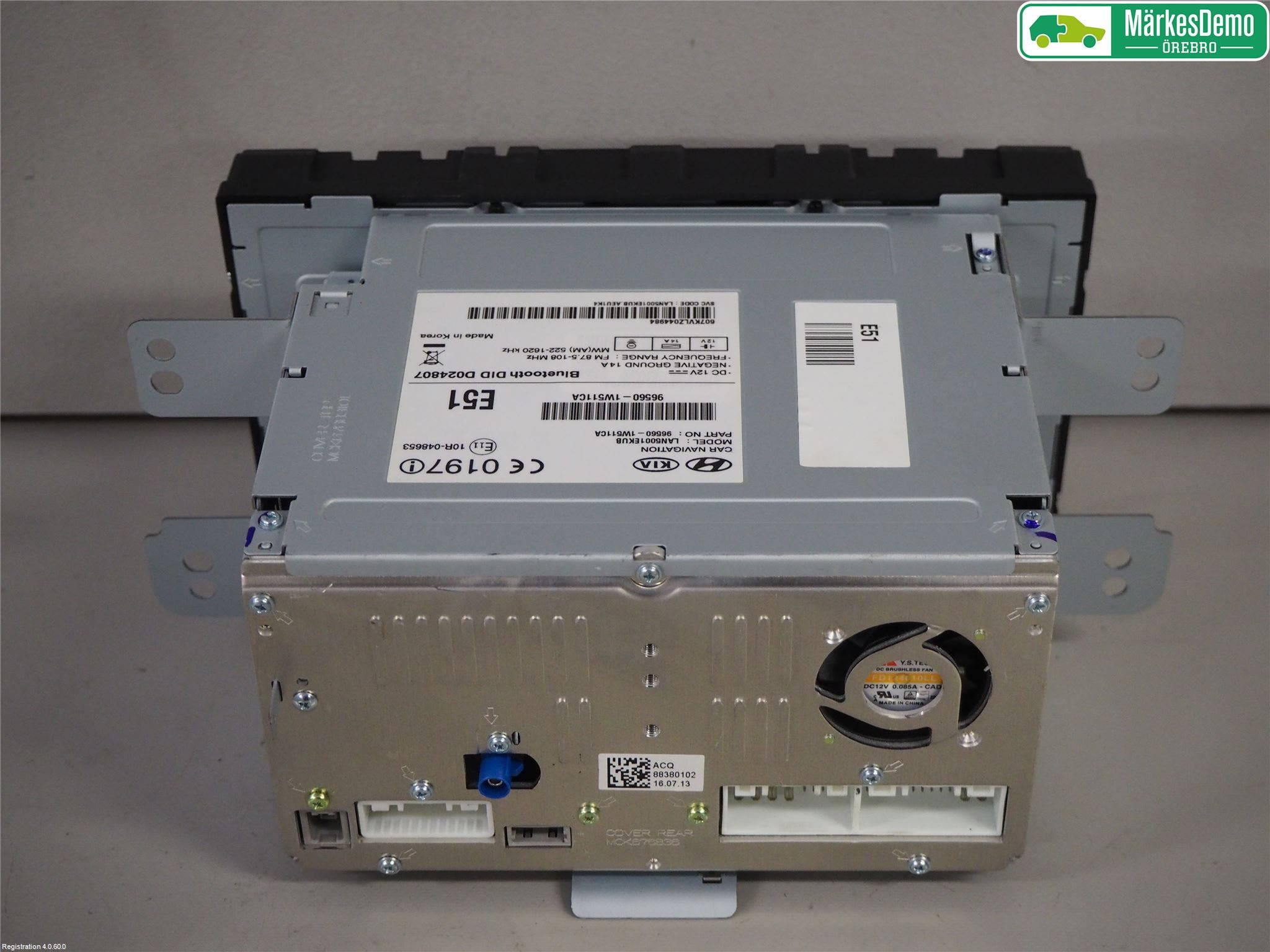 Kia RIO 12-16 Gps Navigator