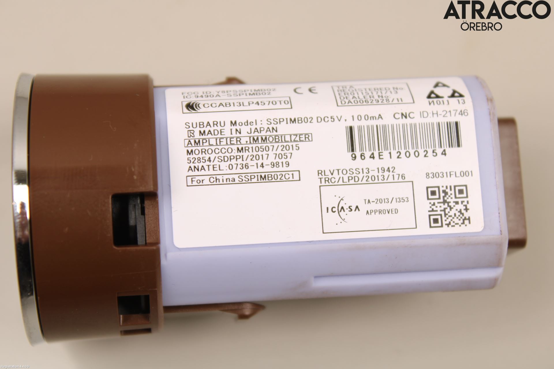 Subaru OUTBACK 21- Startknapp Personbil