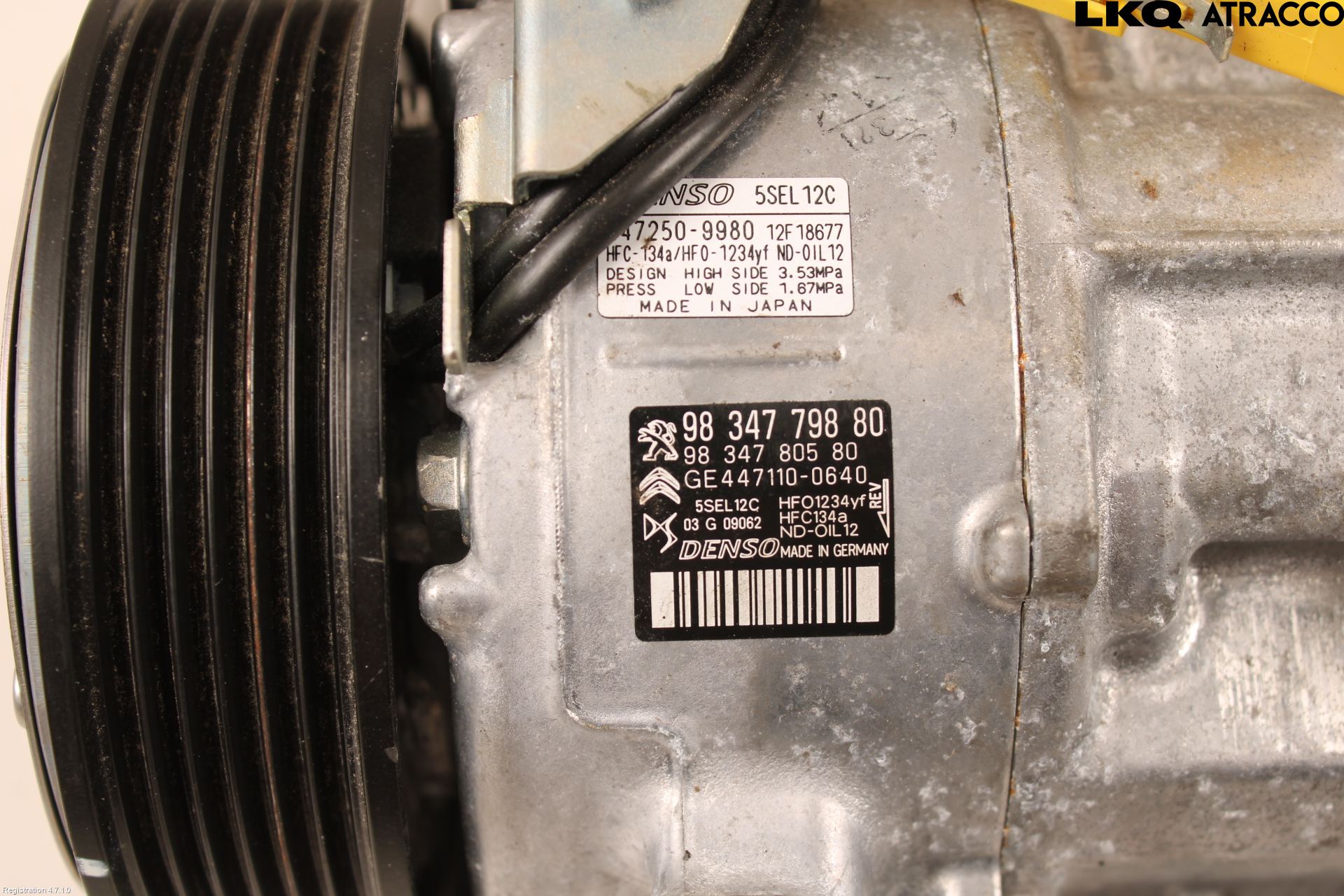 Peugeot 208/E-208 20- Ac Kompressor