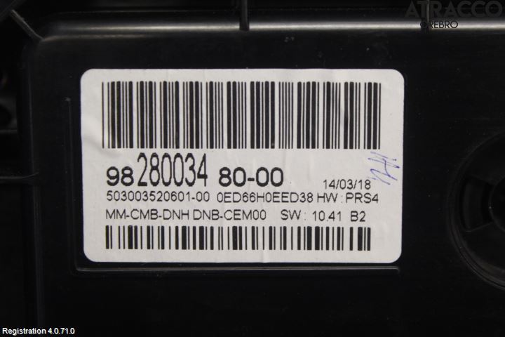 Peugeot 3008 17-24 Instrument Komb