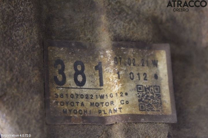 Lexus GS 300/430/450H 05-12 Bakväxel-Diff