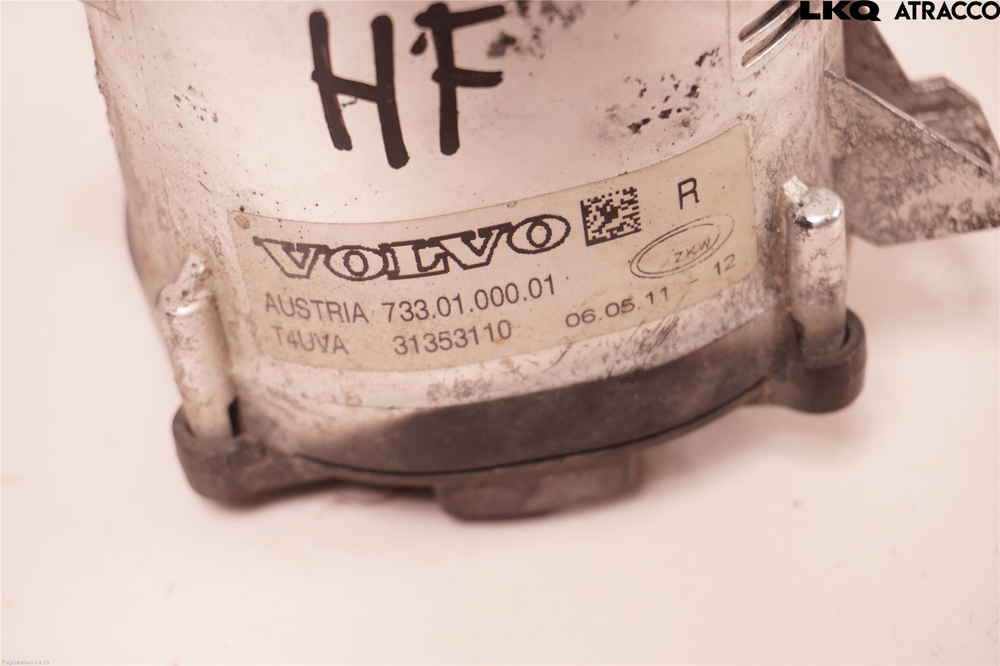 Volvo C70 10-13 Dimljus-Varselljus Fram