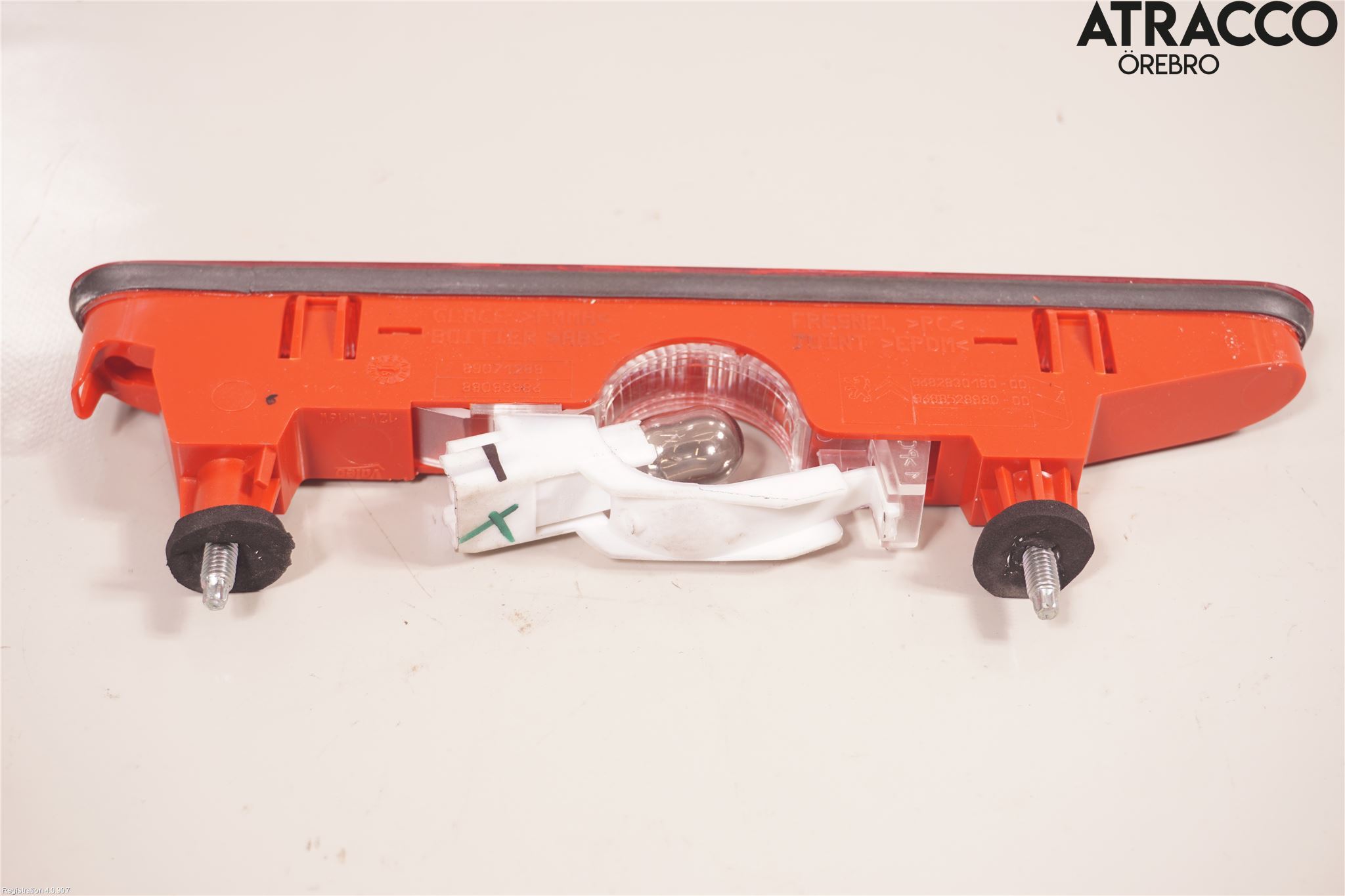 Citroen BERLINGO 08-18 Bromsljus Bakruta