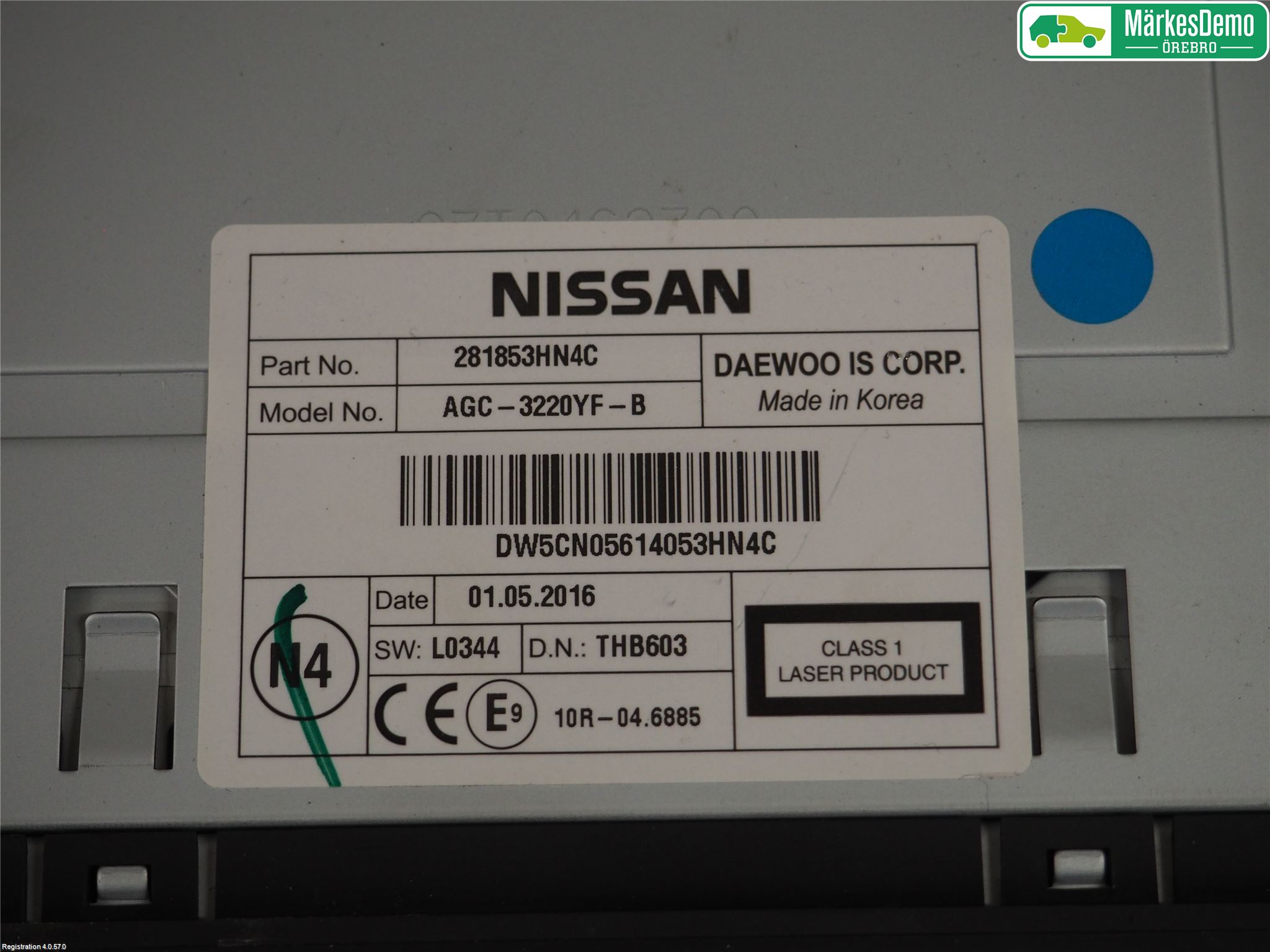 Nissan MICRA 11-16 Radio