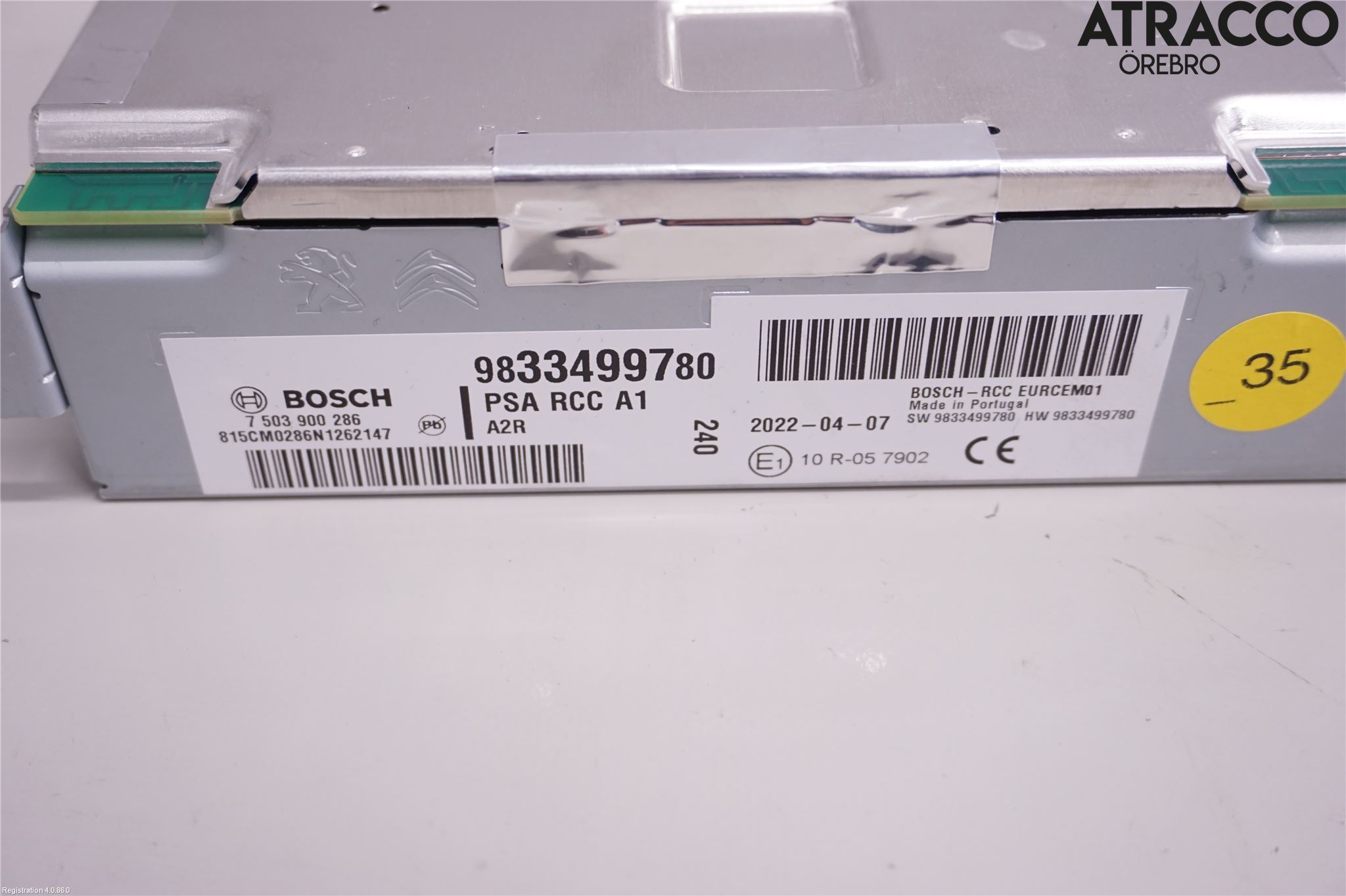 Citroen C5 AIRCROSS 19- Radio