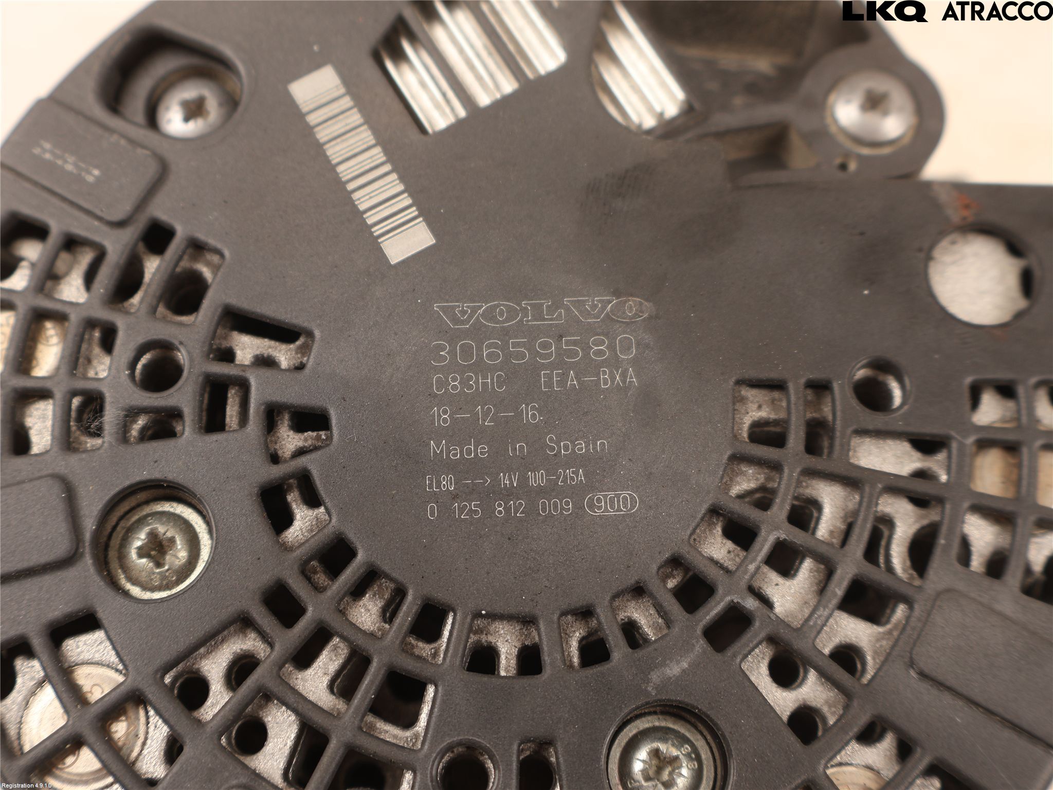 Volvo V60 19- Generator