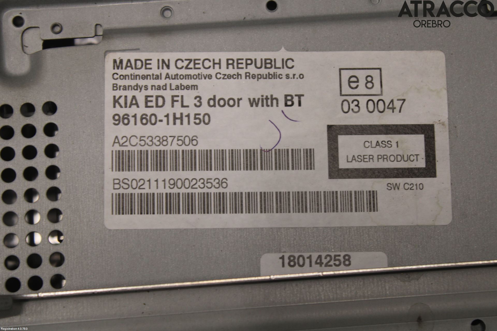 Kia CEED 06-12 Cd Radio - Multimediapanel