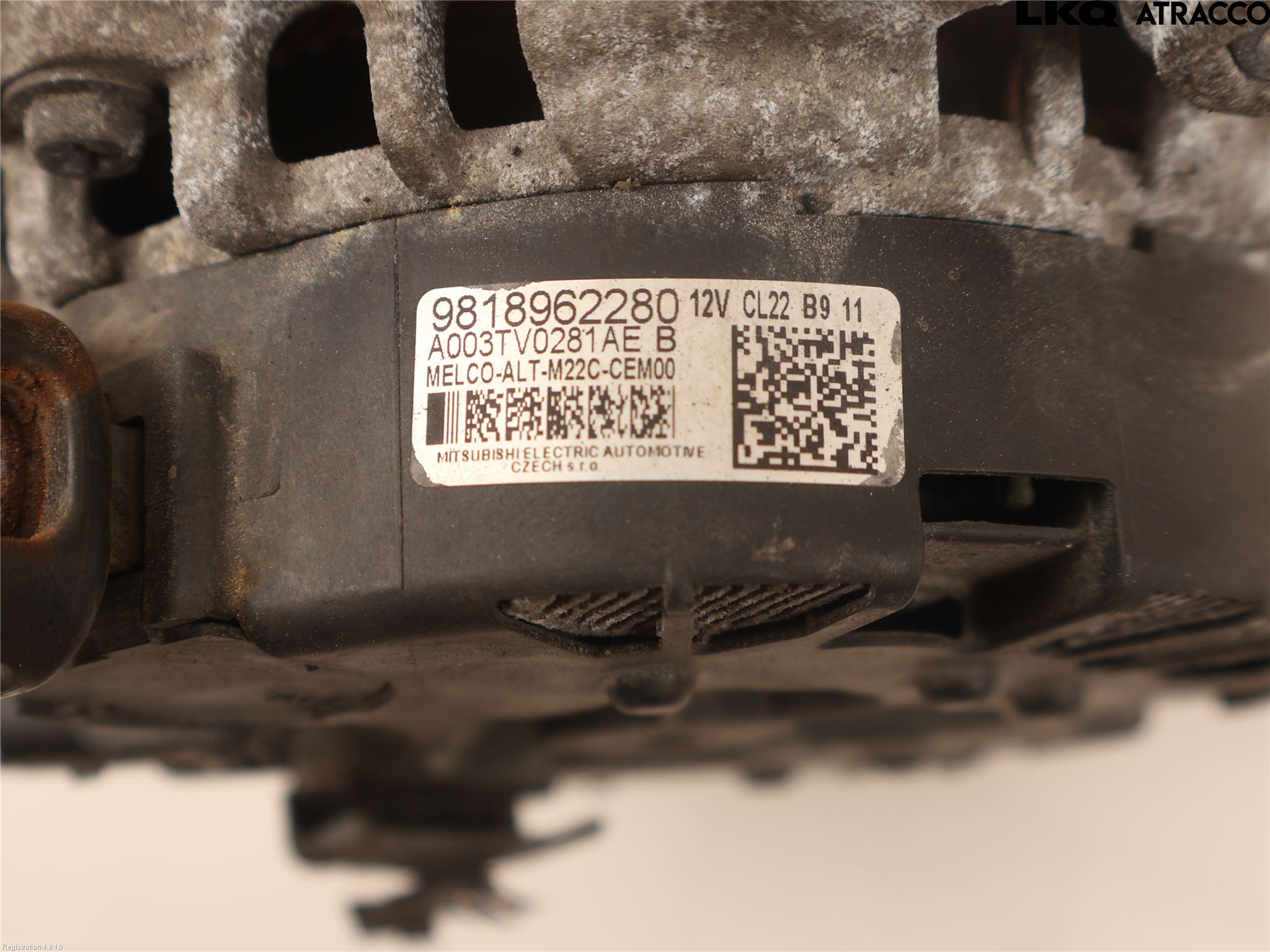 Peugeot PARTNER/E-PARTNER 19- Generator