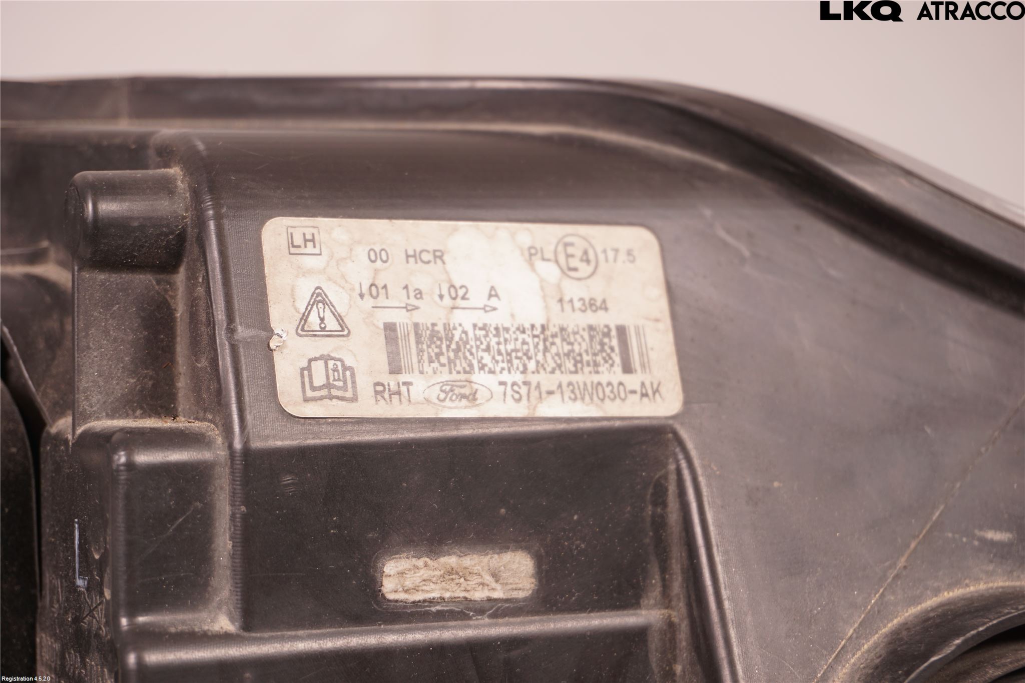 Ford MONDEO 07-15 Strålkastare Vänster