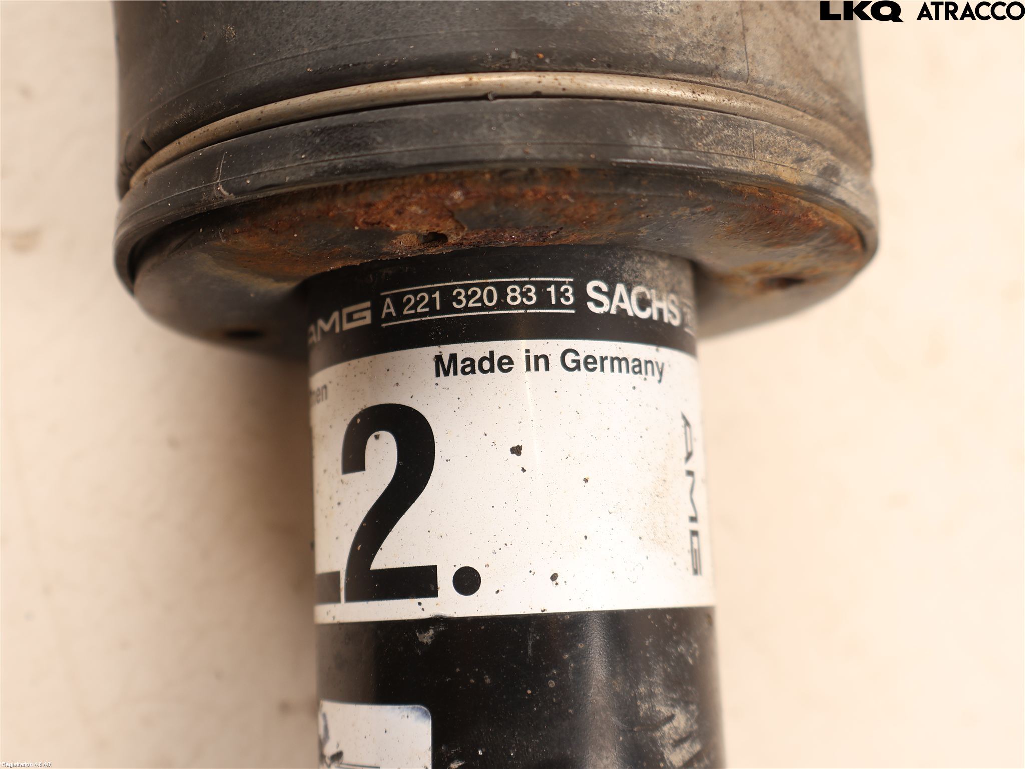 Mercedes-Benz MB S-KLASS (W221) 05-13 Fjäderben Fram Vänster