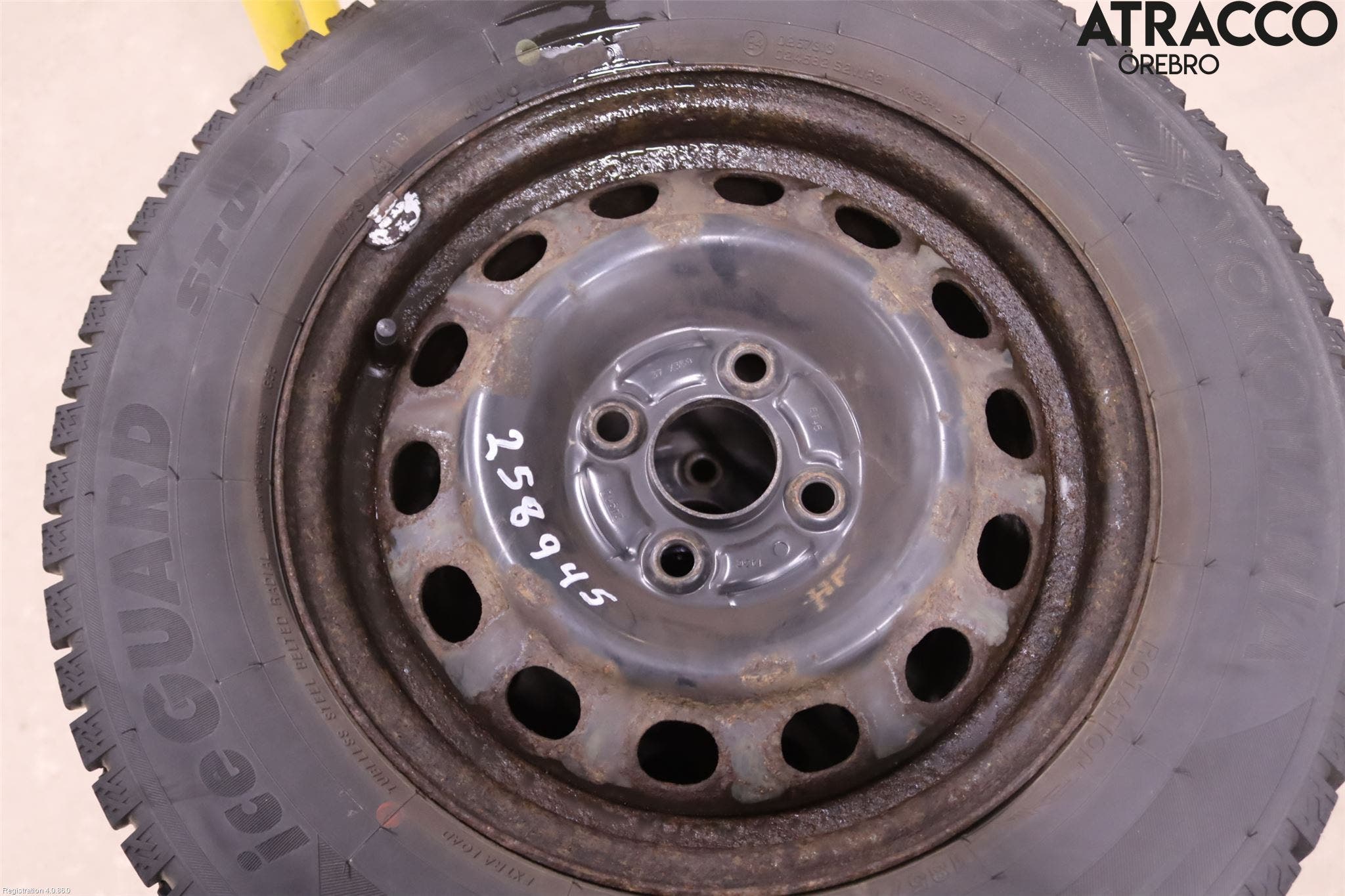 Honda CIVIC 01-05 Vinterdäck Plåtfälg 4St