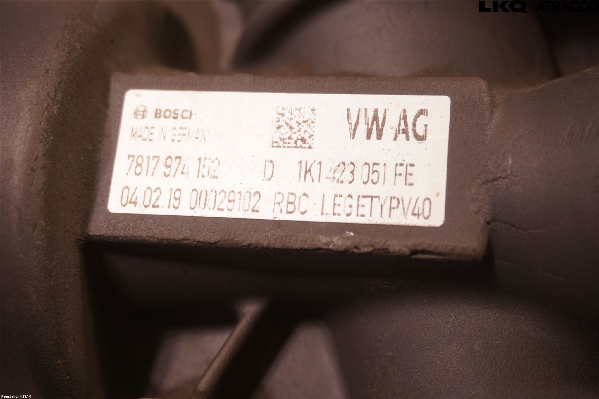Volkswagen VW CADDY 16-20 Styrväxel-Snäcka Elektrisk