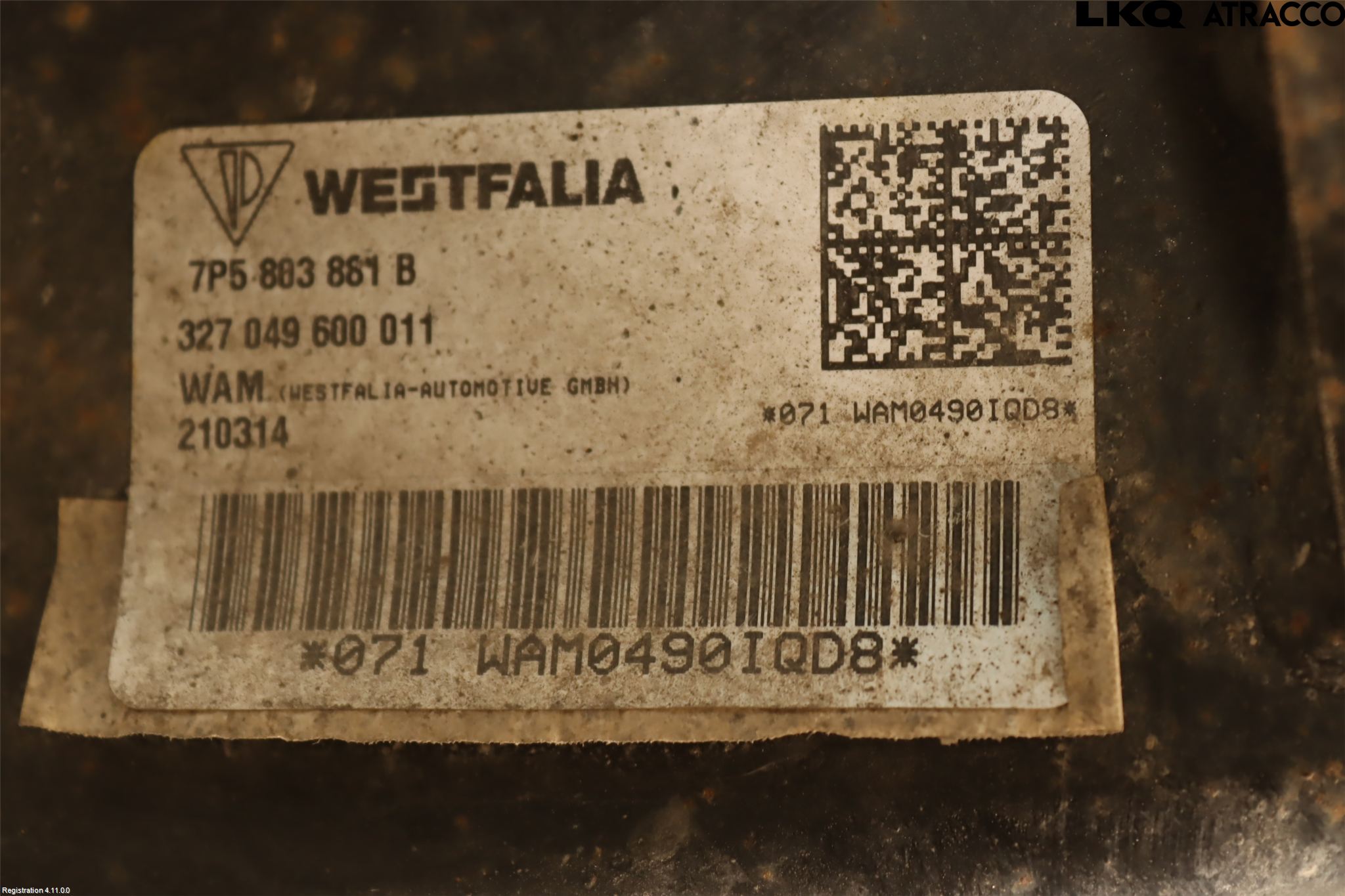 Porsche CAYENNE 03- Dragkrok