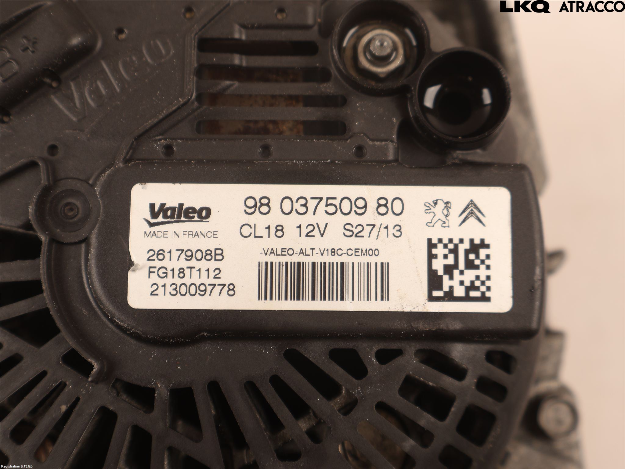 Citroen C5 08-17 Generator