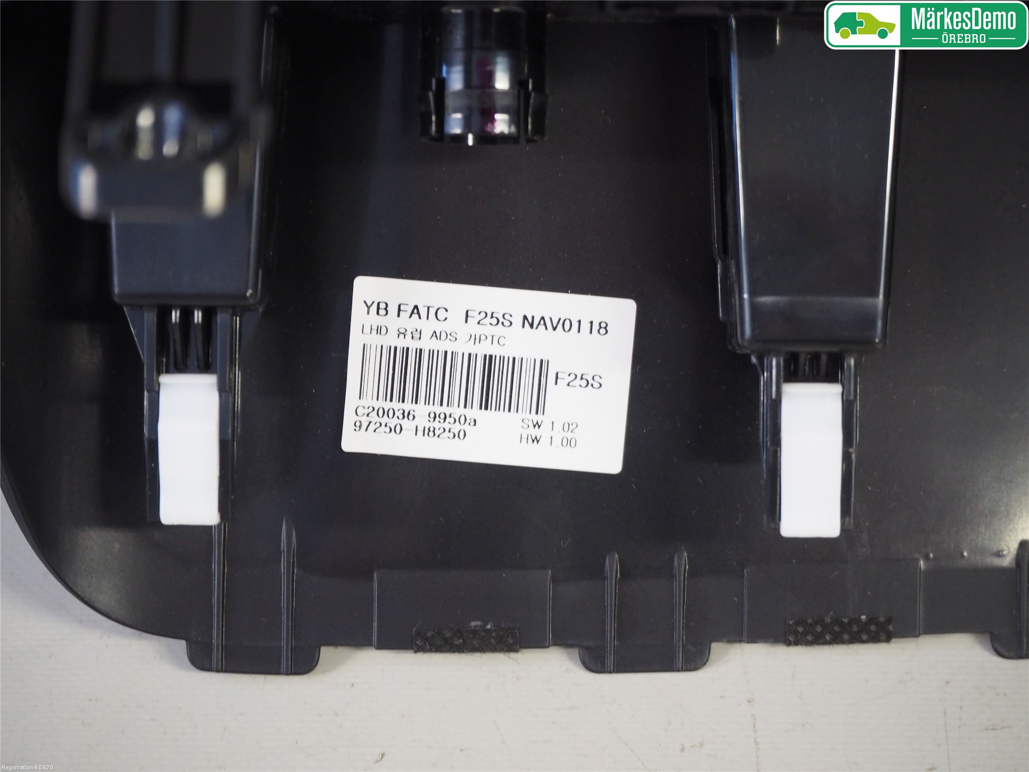 Kia RIO 17- Ac Styrenhet Ac Manöveren