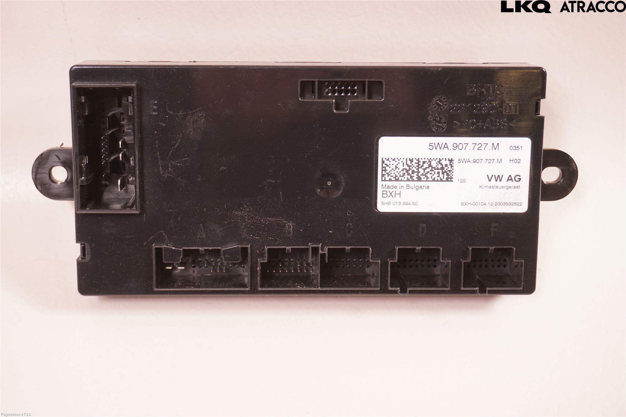 Volkswagen VW CADDY 21- Styrenhet CupEvärme