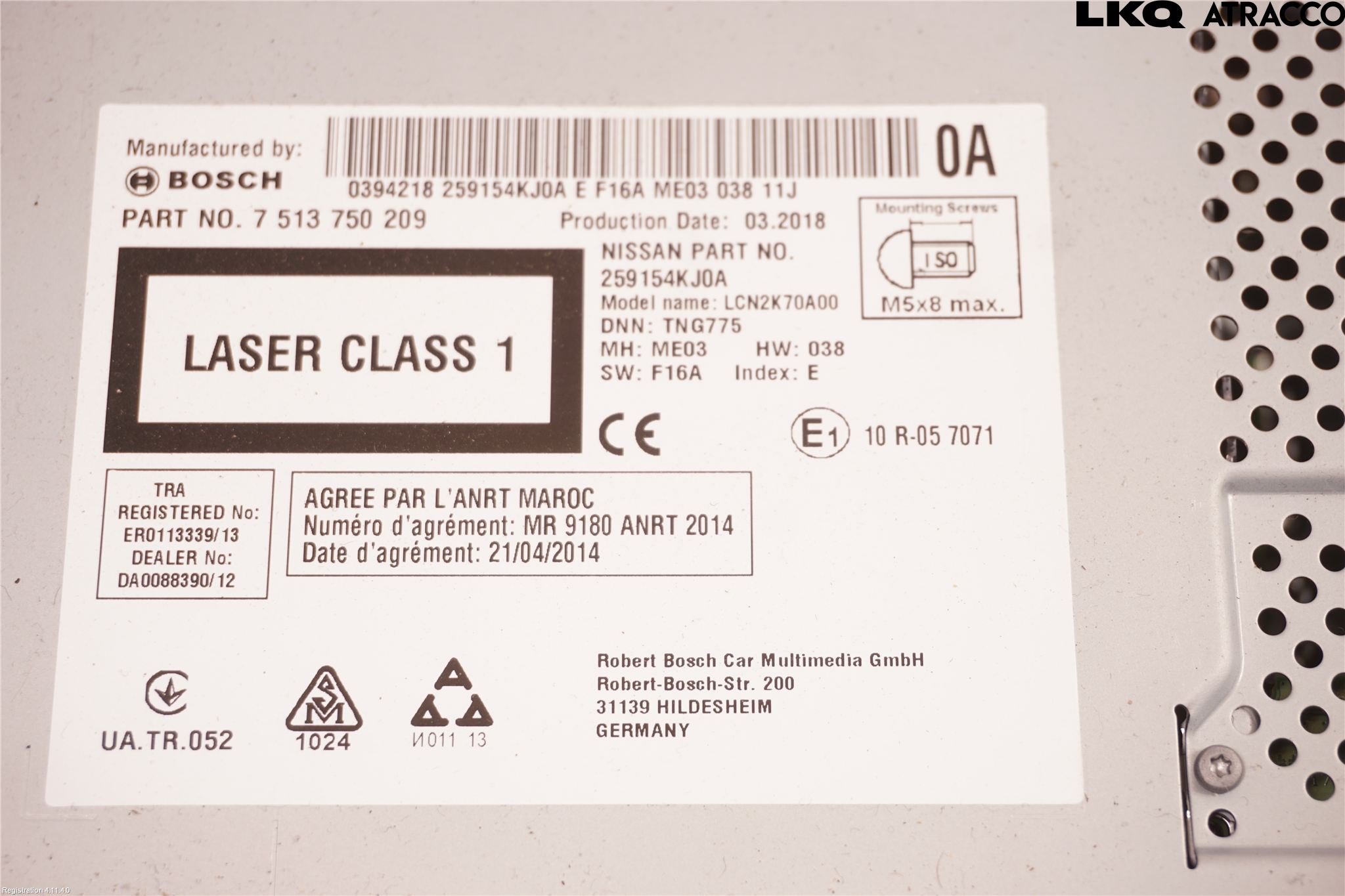 Nissan NAVARA, TREK-1 17-21 Gps Navigator
