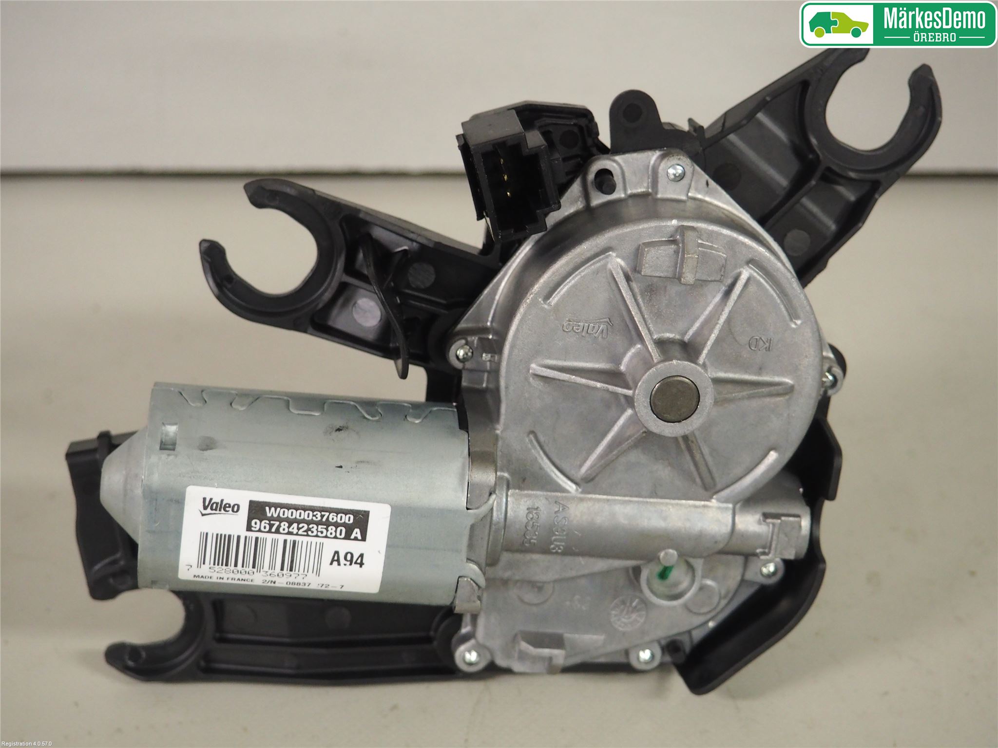 Peugeot 2008 13-20 Torkarmotor Baklucka