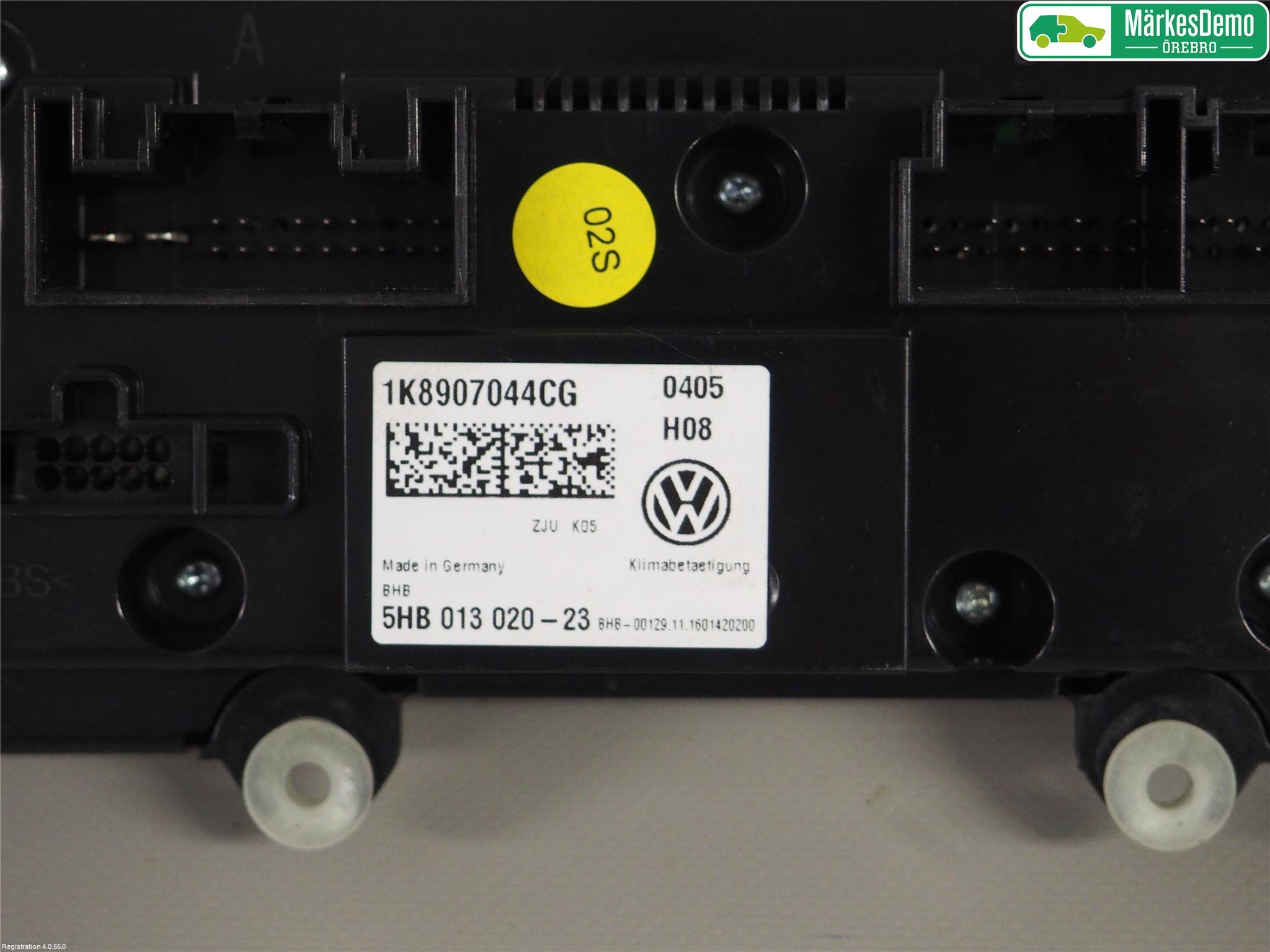 Volkswagen VW CADDY 16-20 Ac Styrenhet Ac Manöveren