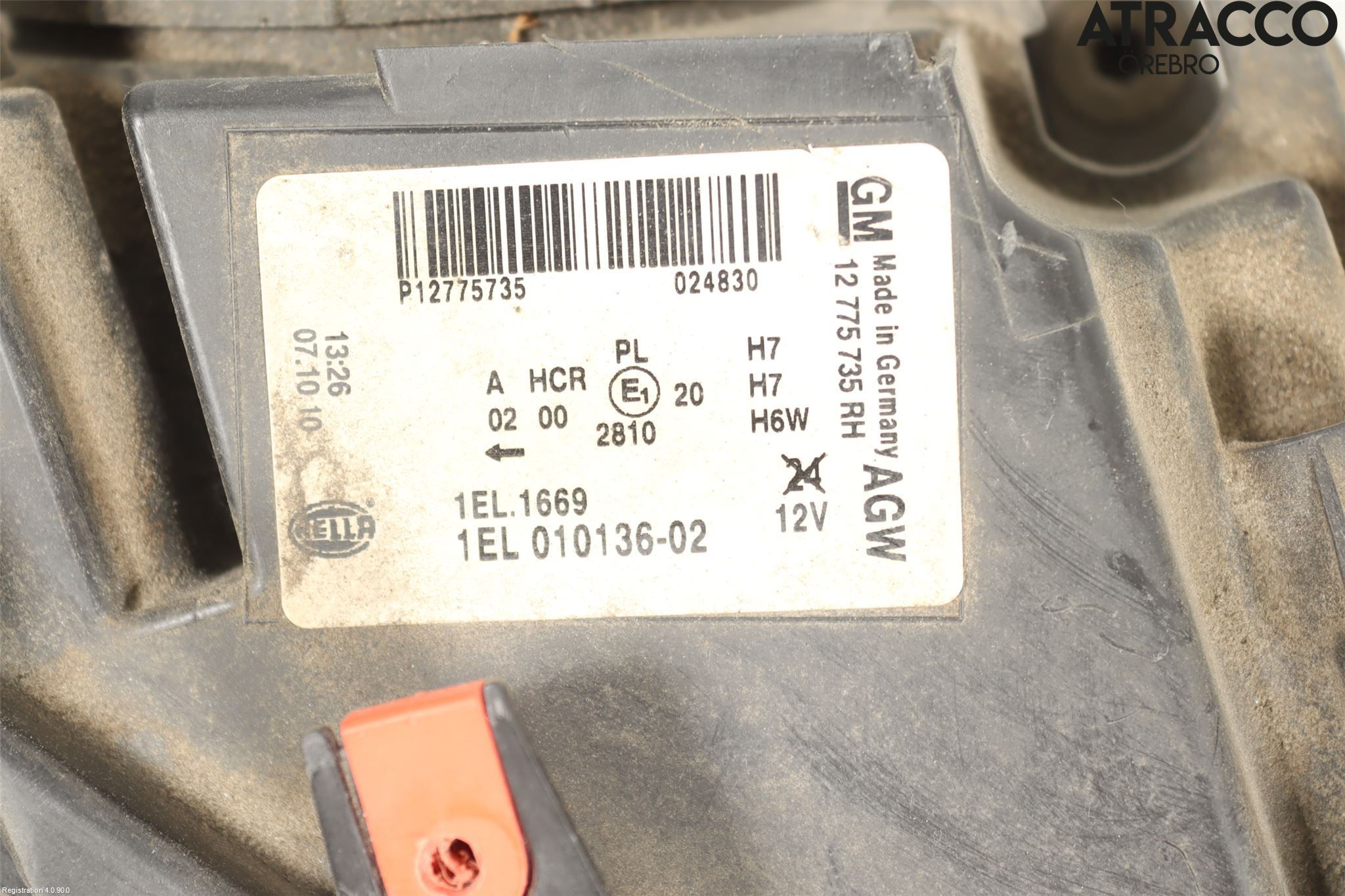 Saab 9-5 10-12 Strålkastare Höger