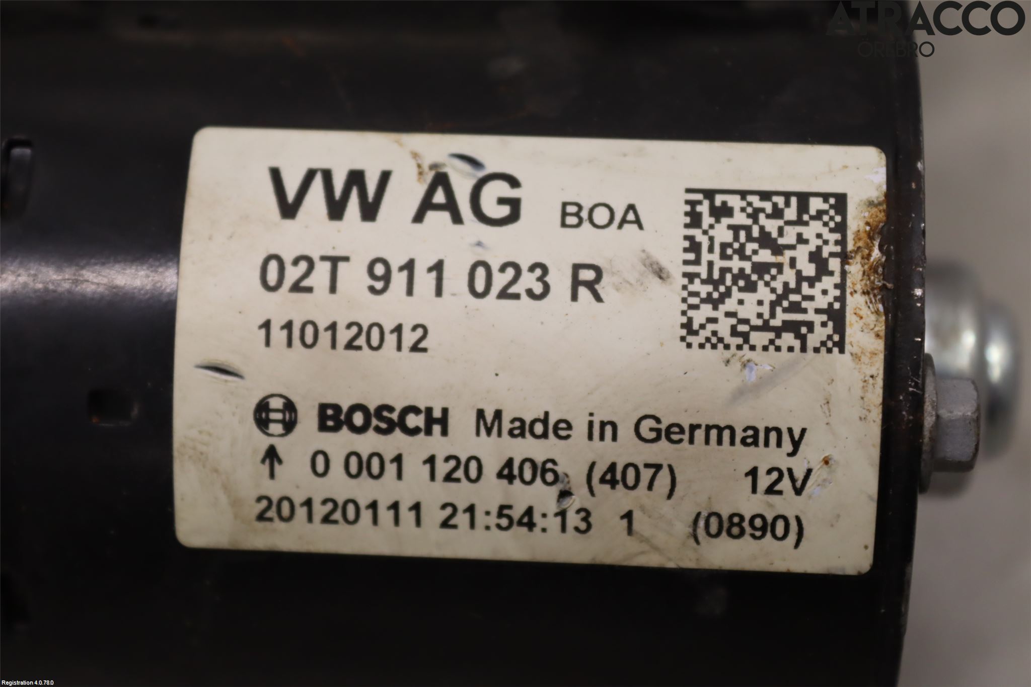 Volkswagen VW POLO 10-17 Startmotor