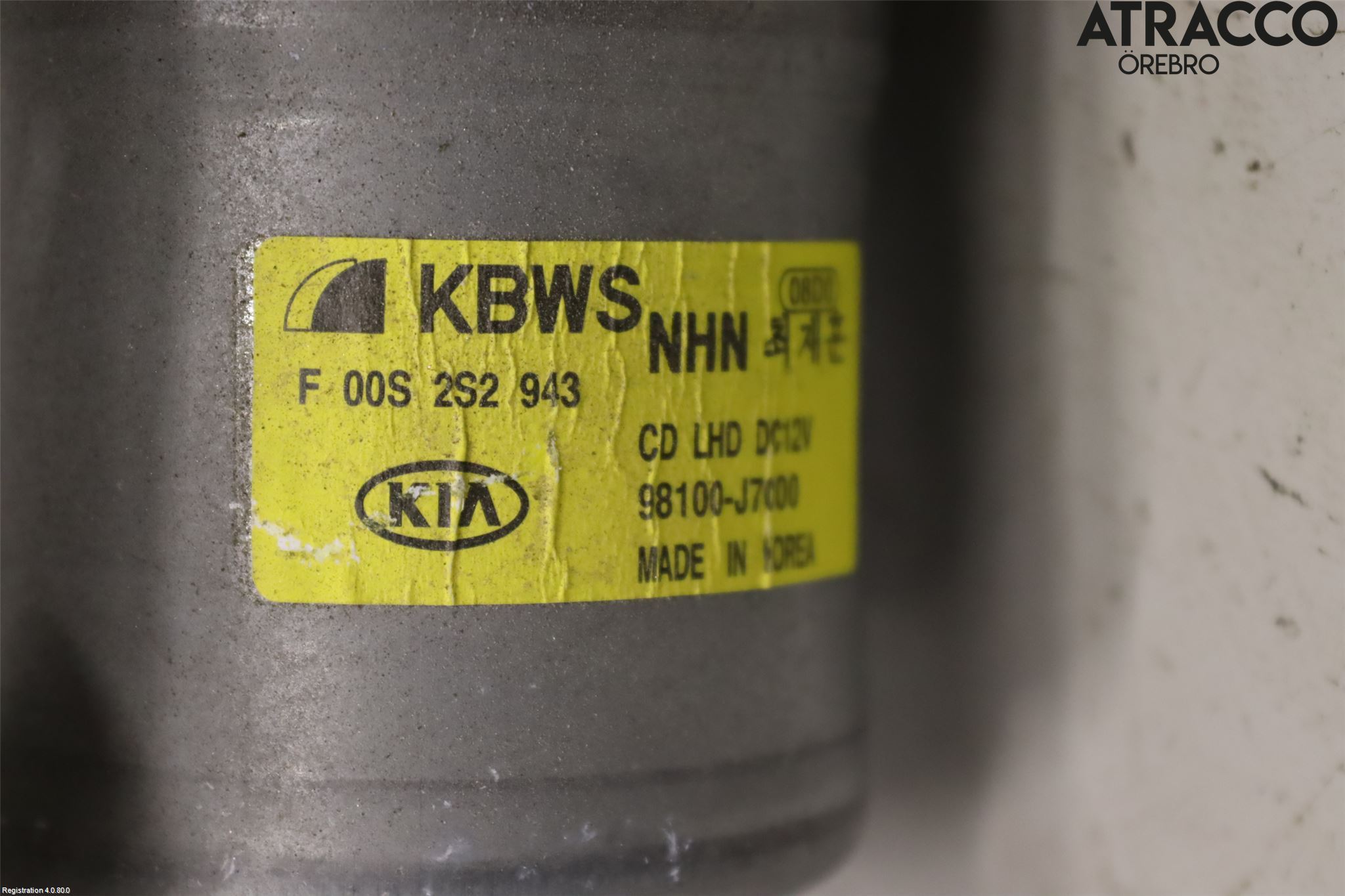 Kia CEED/CEED SW 19- Torkarmotor Vindruta