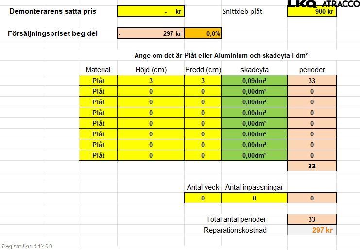 Kia SOUL 09- Dörr Bak Vänster