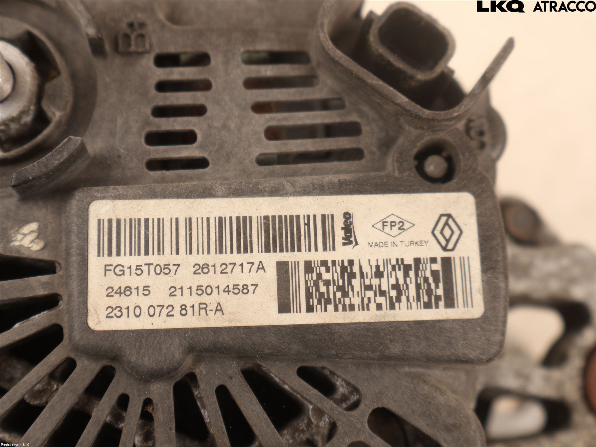 Dacia DUSTER 10-17 Generator