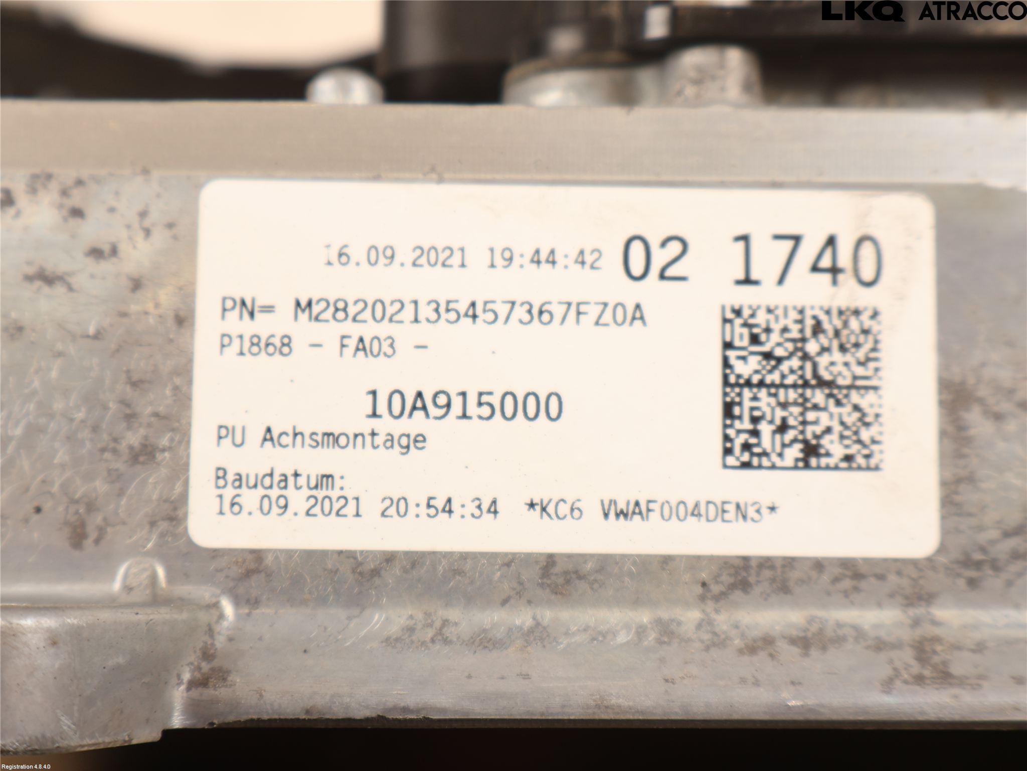 Volkswagen VW ID.3 21- Batteriladdare Högspänning