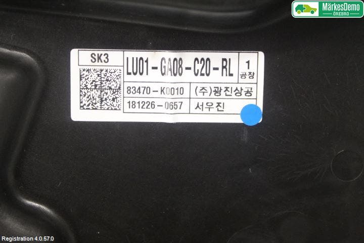 Kia SOUL 09- Fönsterhissmekanism