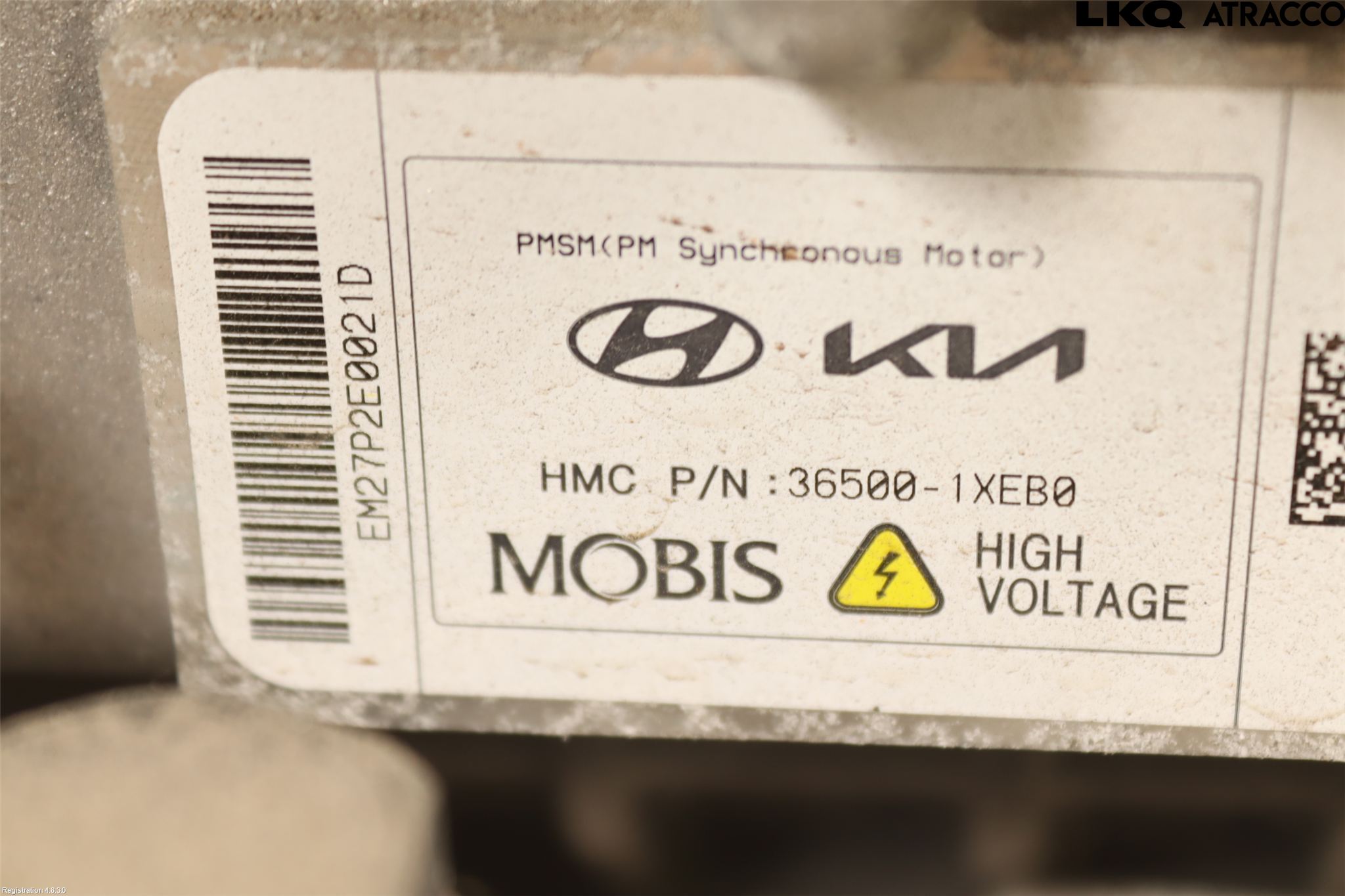 Kia EV6 (CV) 22- Motor Elektrisk Bak