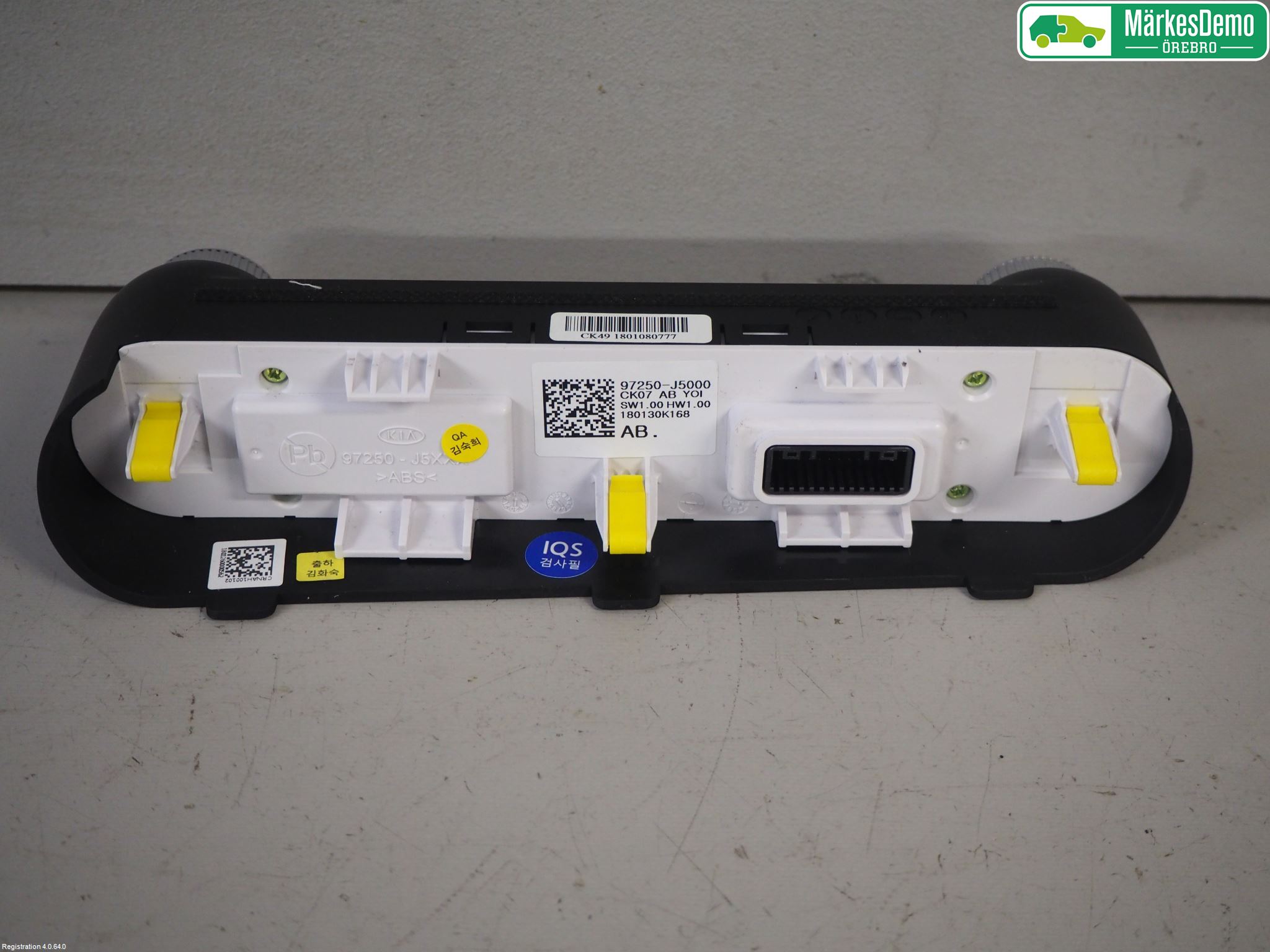 Kia STINGER 18- Ac Styrenhet Ac Manöveren