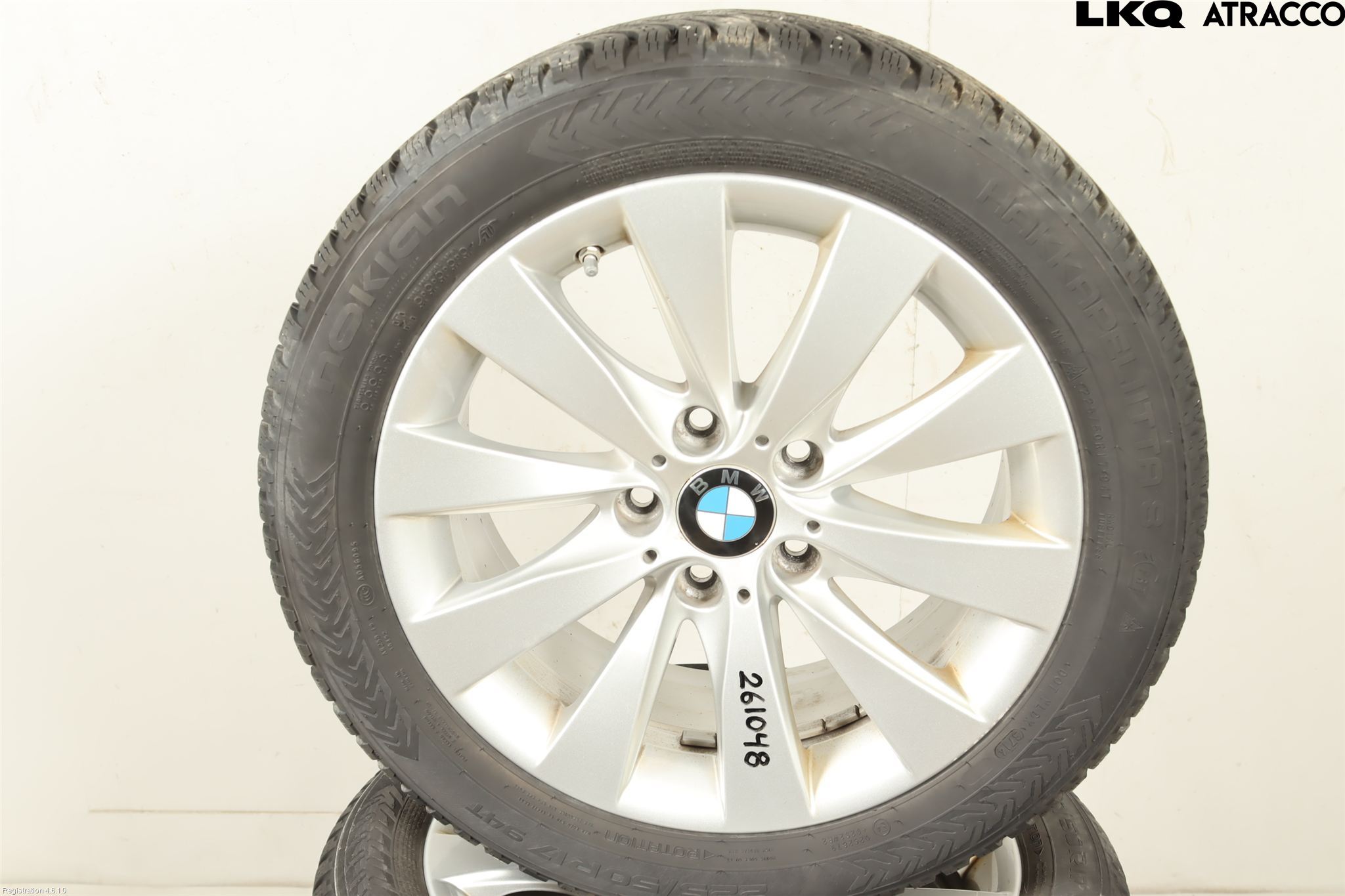 BMW 3 F30/F31/F80 12-19 Vinterdäck Alumfälg 4St