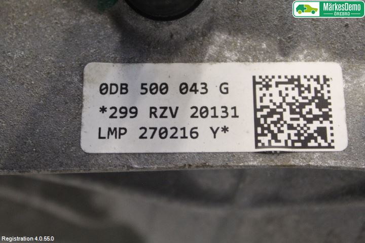 Audi A4/S4 B9 16-19 Bakväxel-Diff