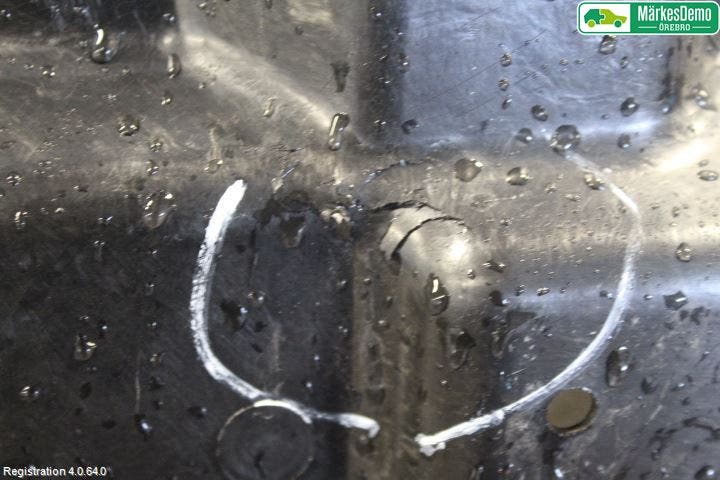 Alfa GIULIA Hasplåt Plåt-Plast