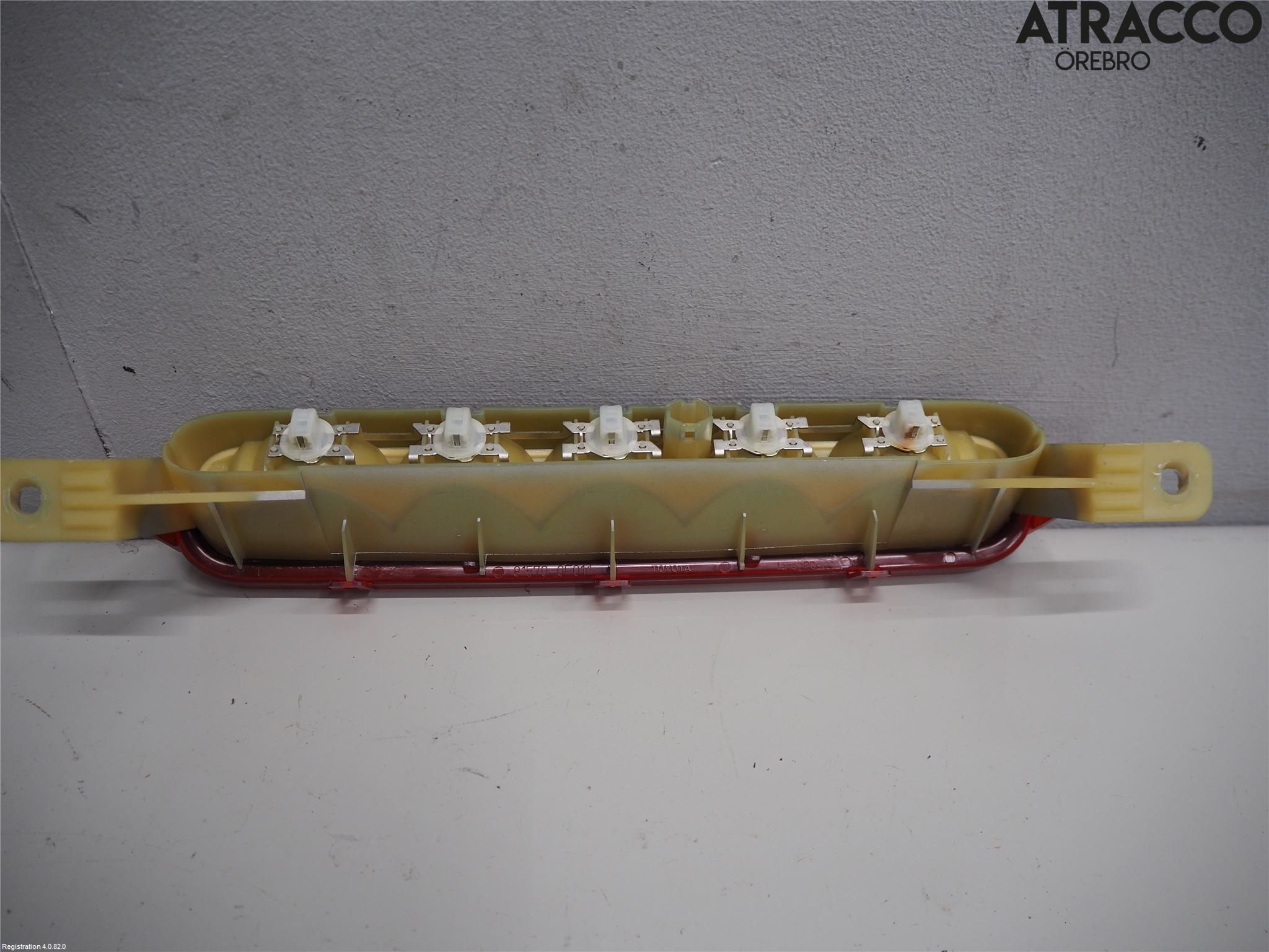 Toyota COROLLA VERSO 08-09 Bromsljus Bakruta