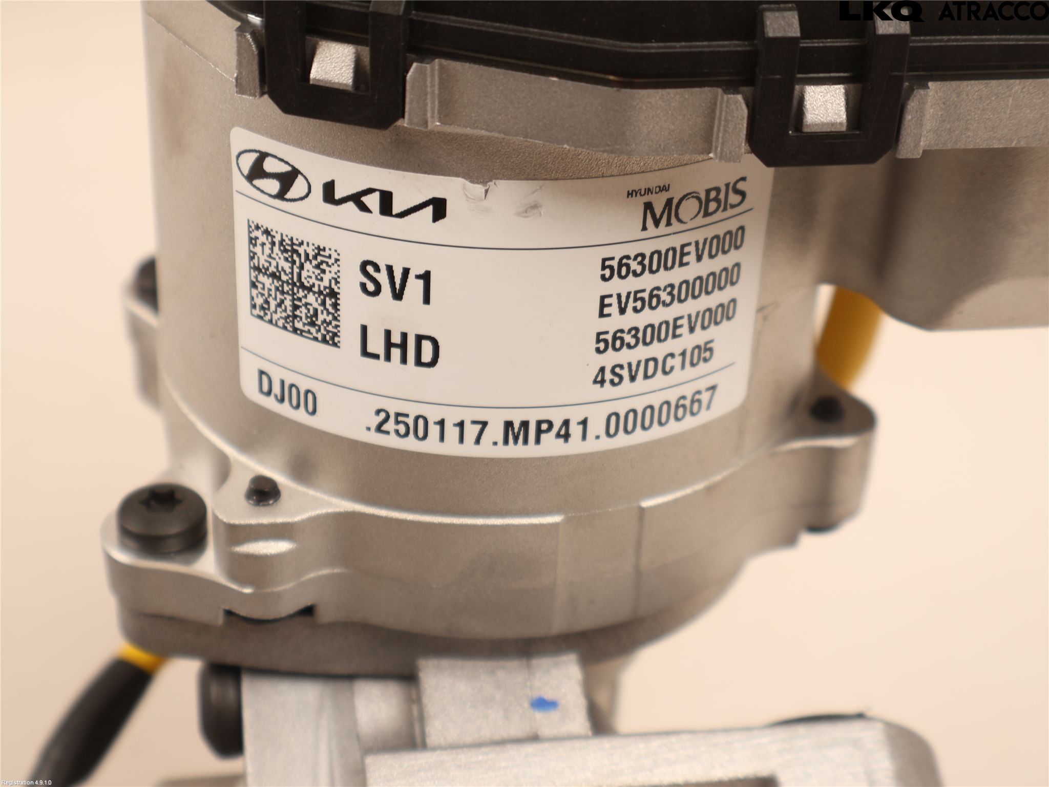 Kia EV3 26->> Rattaxelagg Med Inb Servo