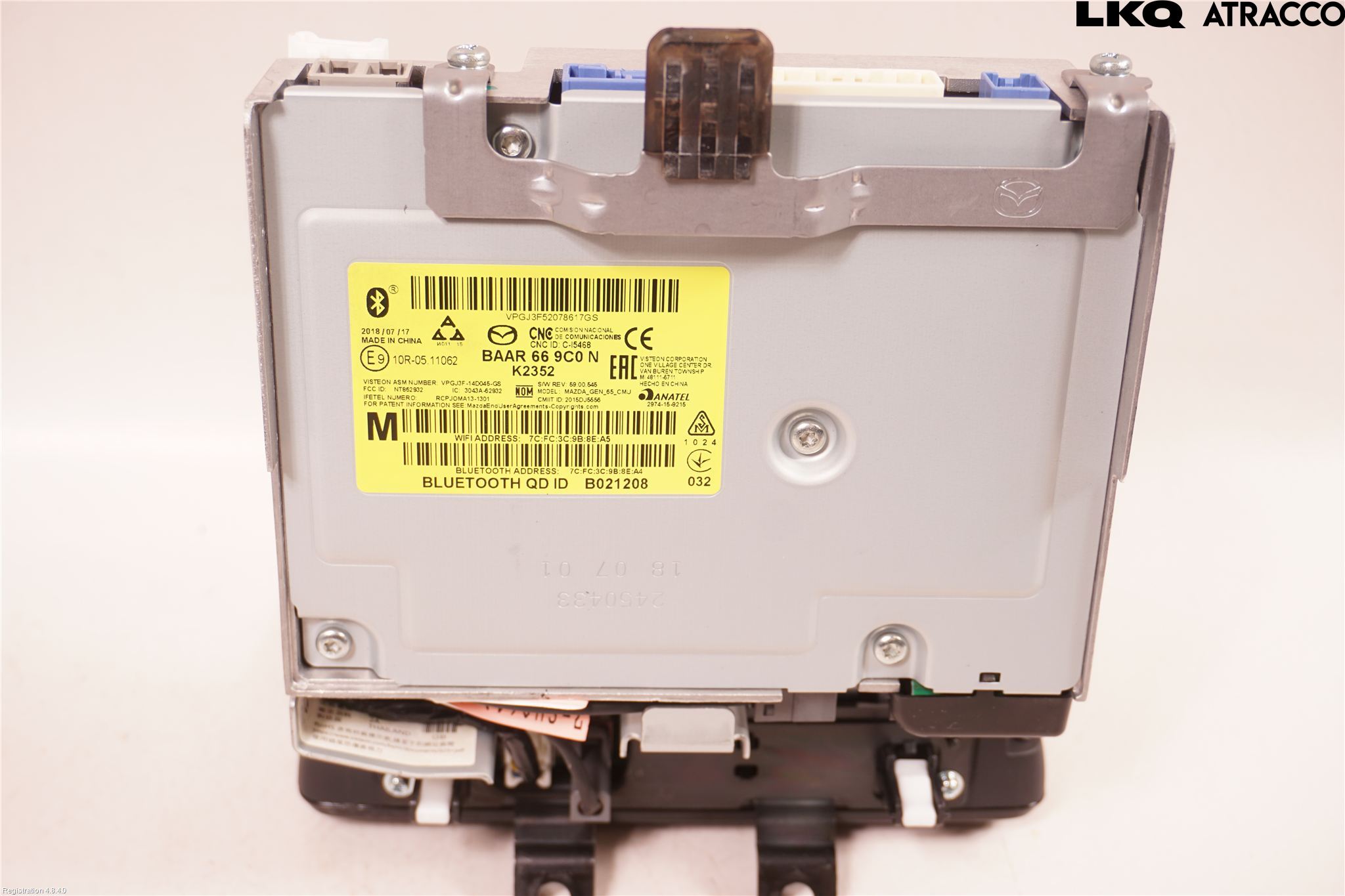 Mazda CX-3 Cd Radio - Multimediapanel