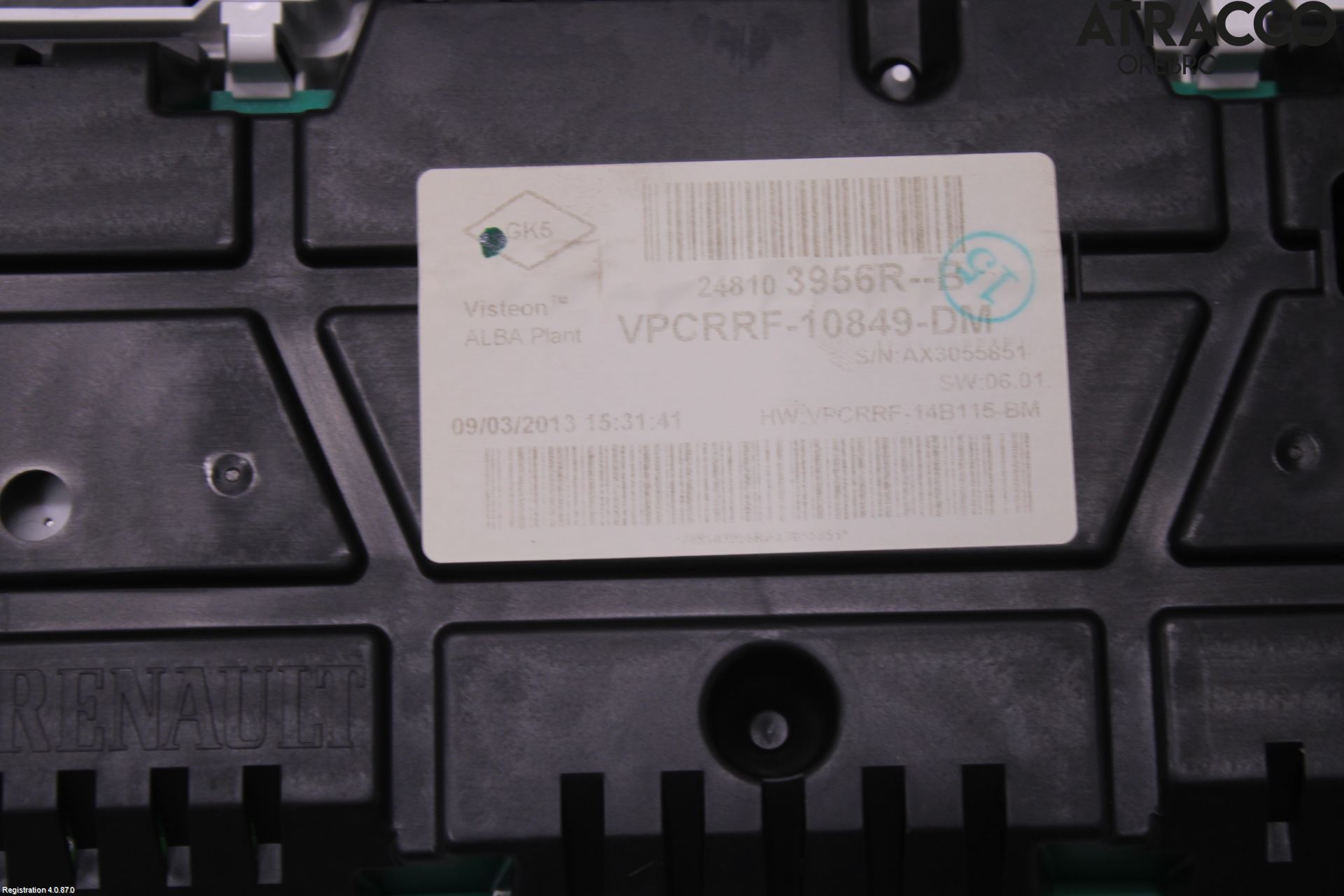 Renault CLIO IV 12-16 Instrument Komb