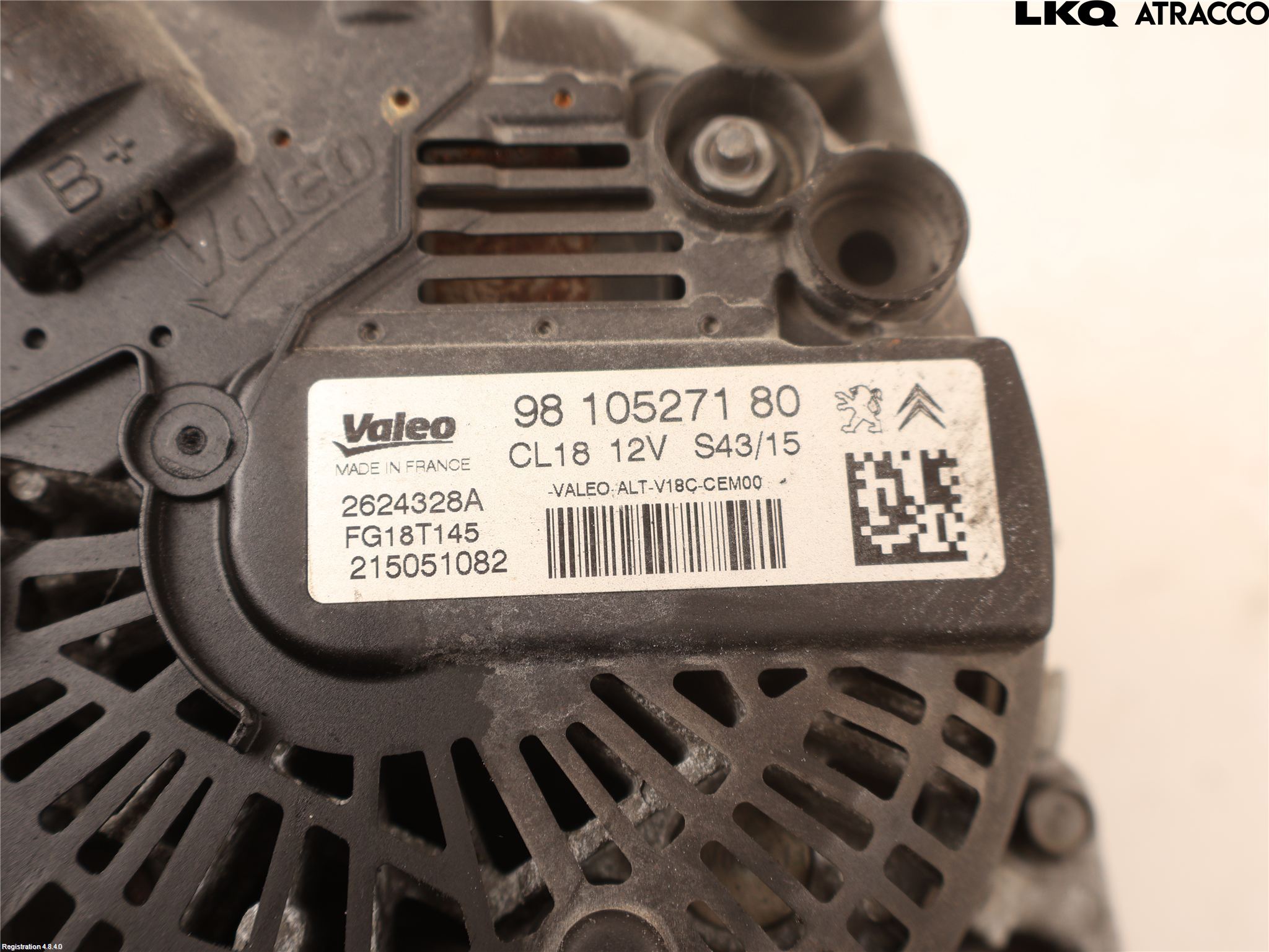 Peugeot 308 14-21 Generator