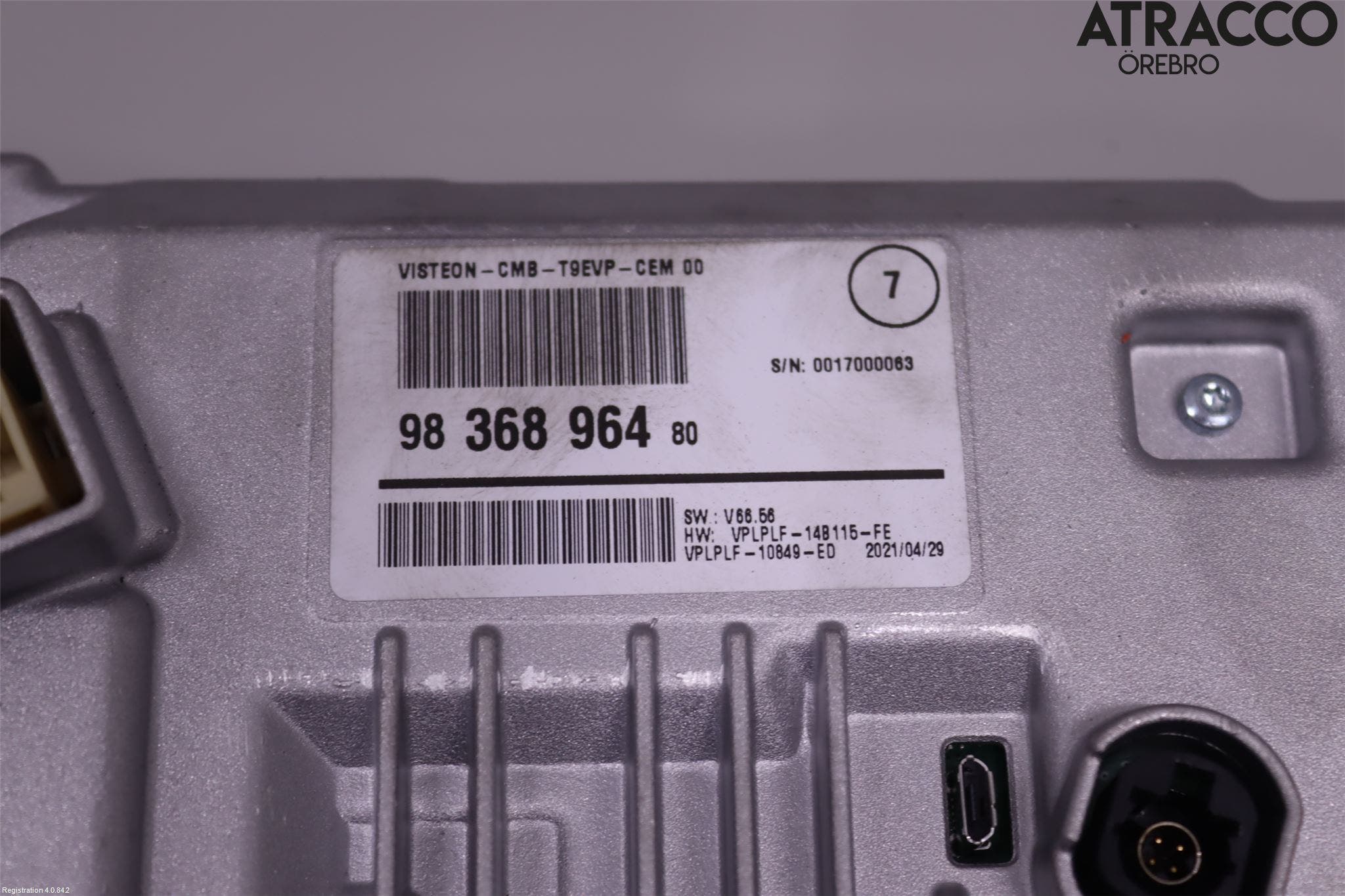 Peugeot 308 14-21 Instrument Komb