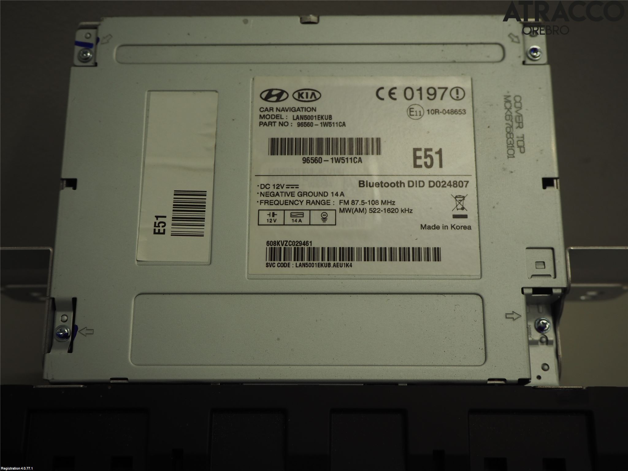 Kia RIO 12-16 Gps Navigator