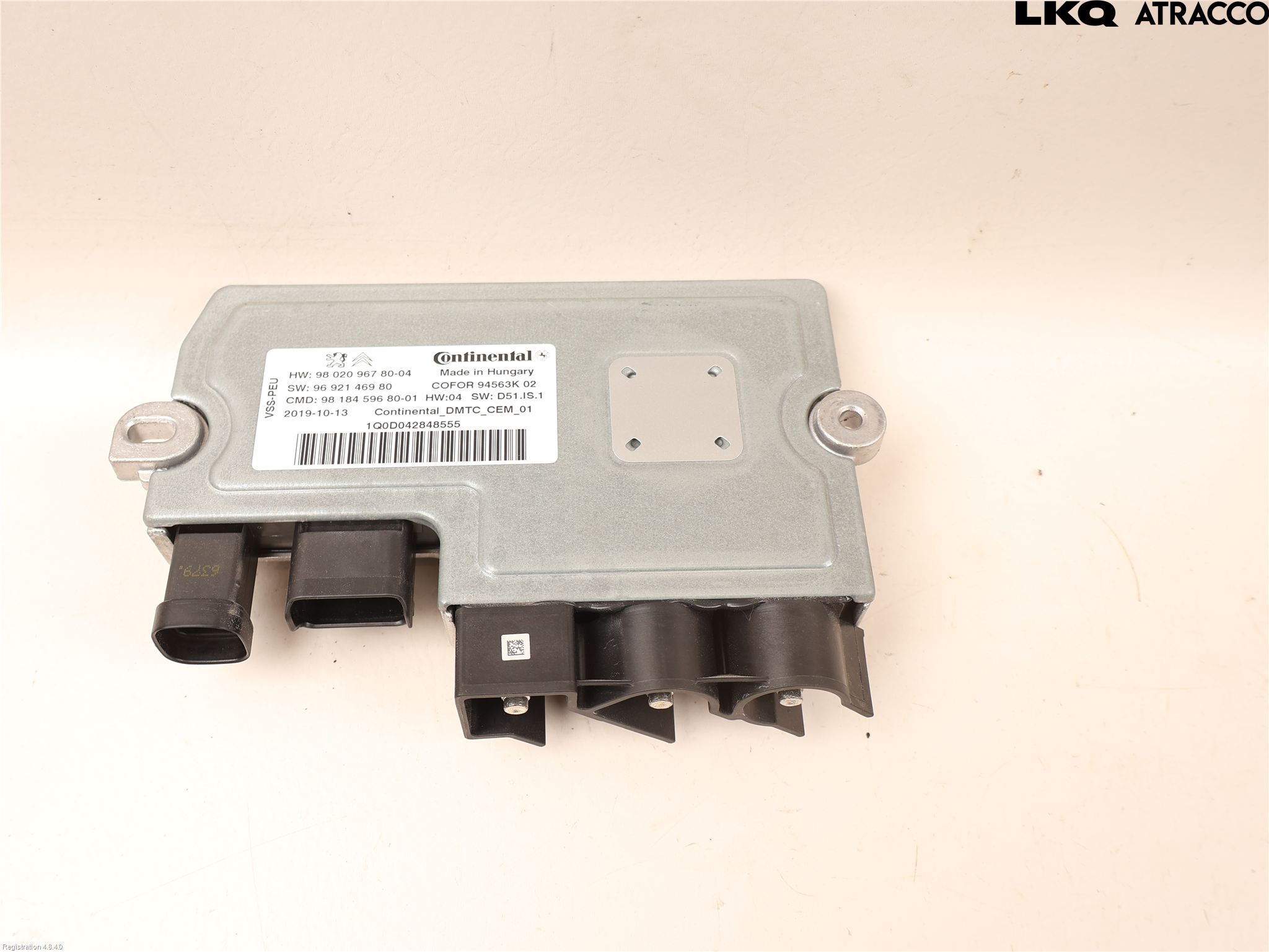 Toyota PROACE II 16- Styrenhet Start/Stopp