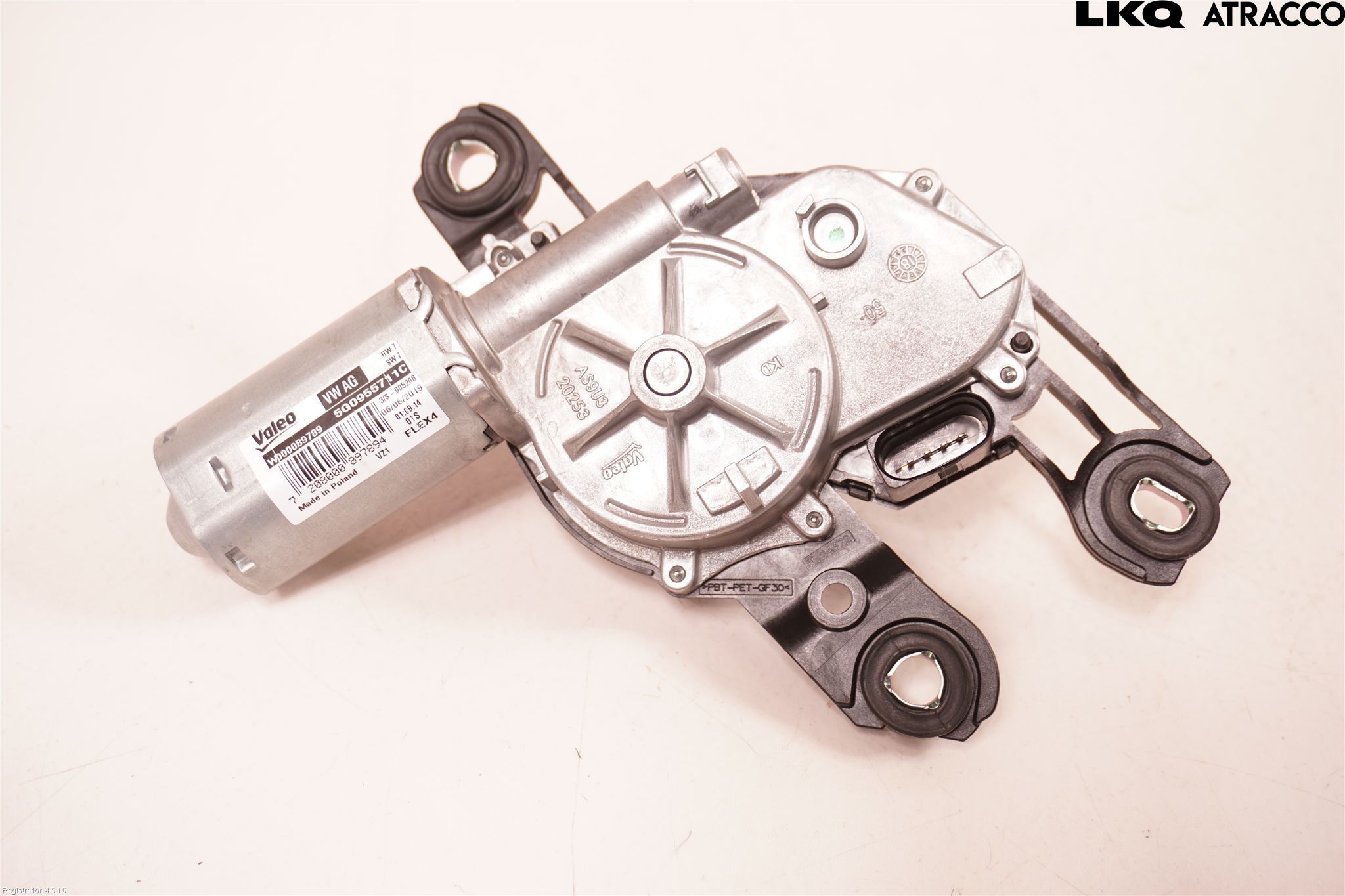 Volkswagen VW GOLF / E-GOLF VII 13-20 Torkarmotor Baklucka