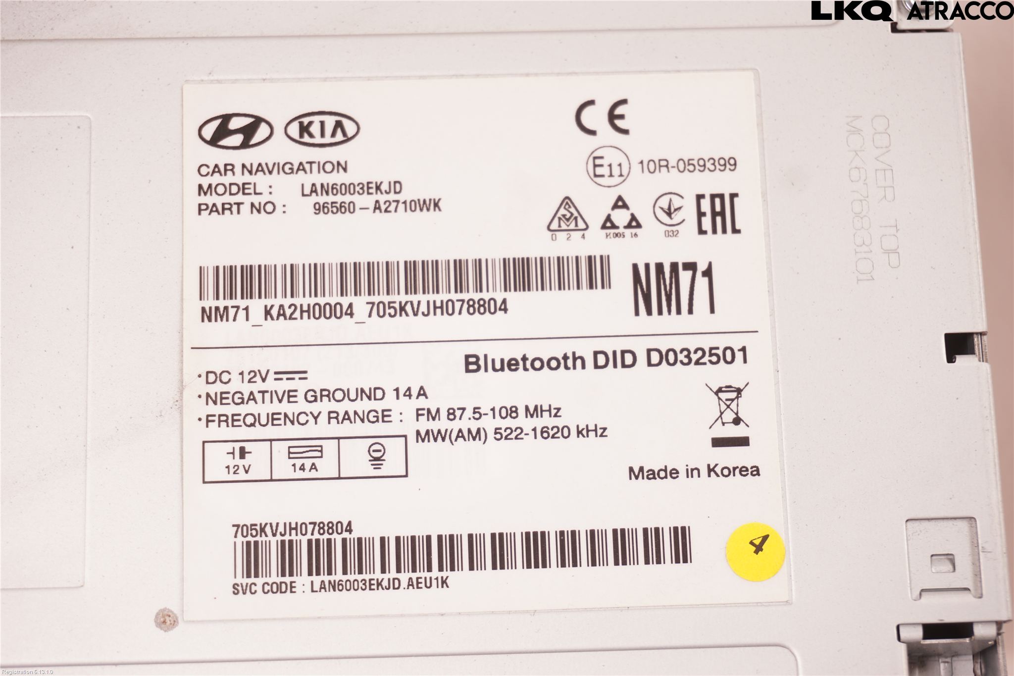 Kia CEED 12-18 Gps Navigator