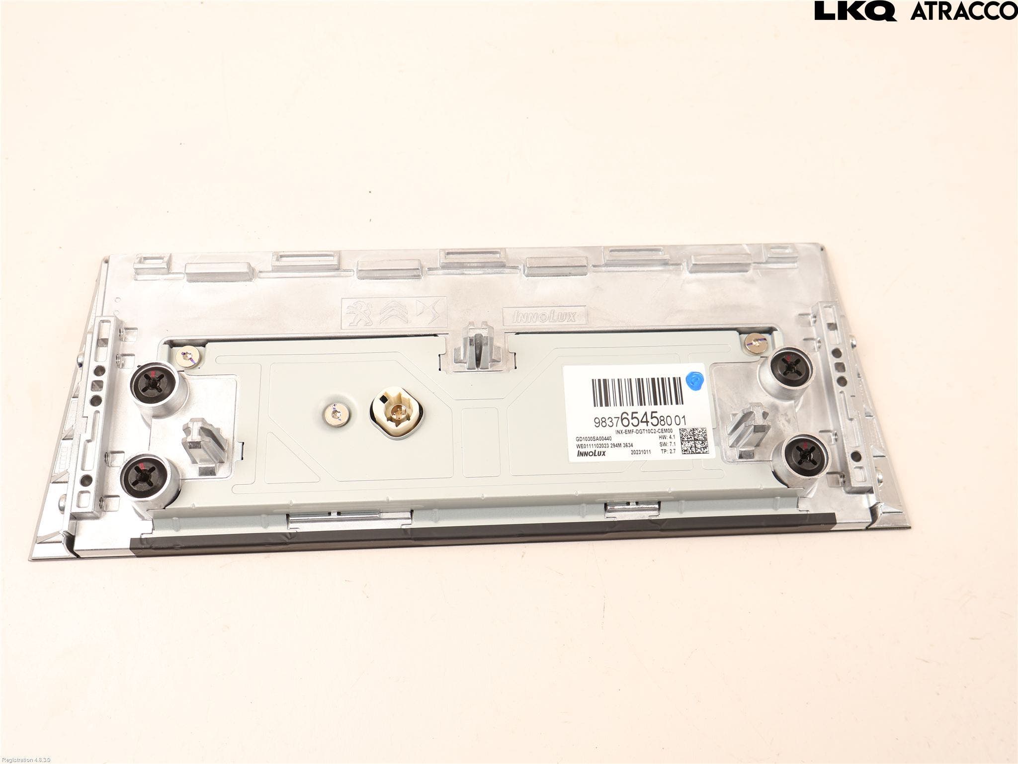 Peugeot 308/E-308 21- Bildskärm