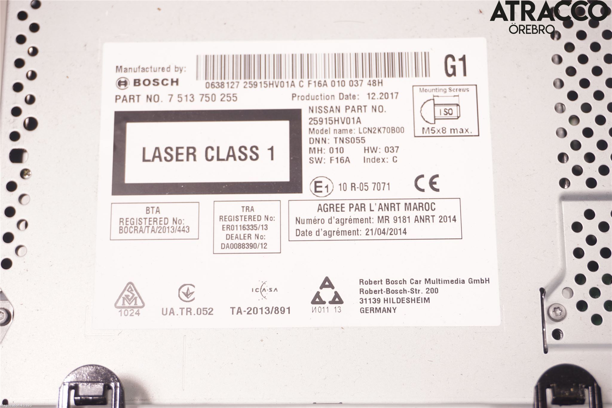 Nissan QASHQAI 17-21 Gps Navigator