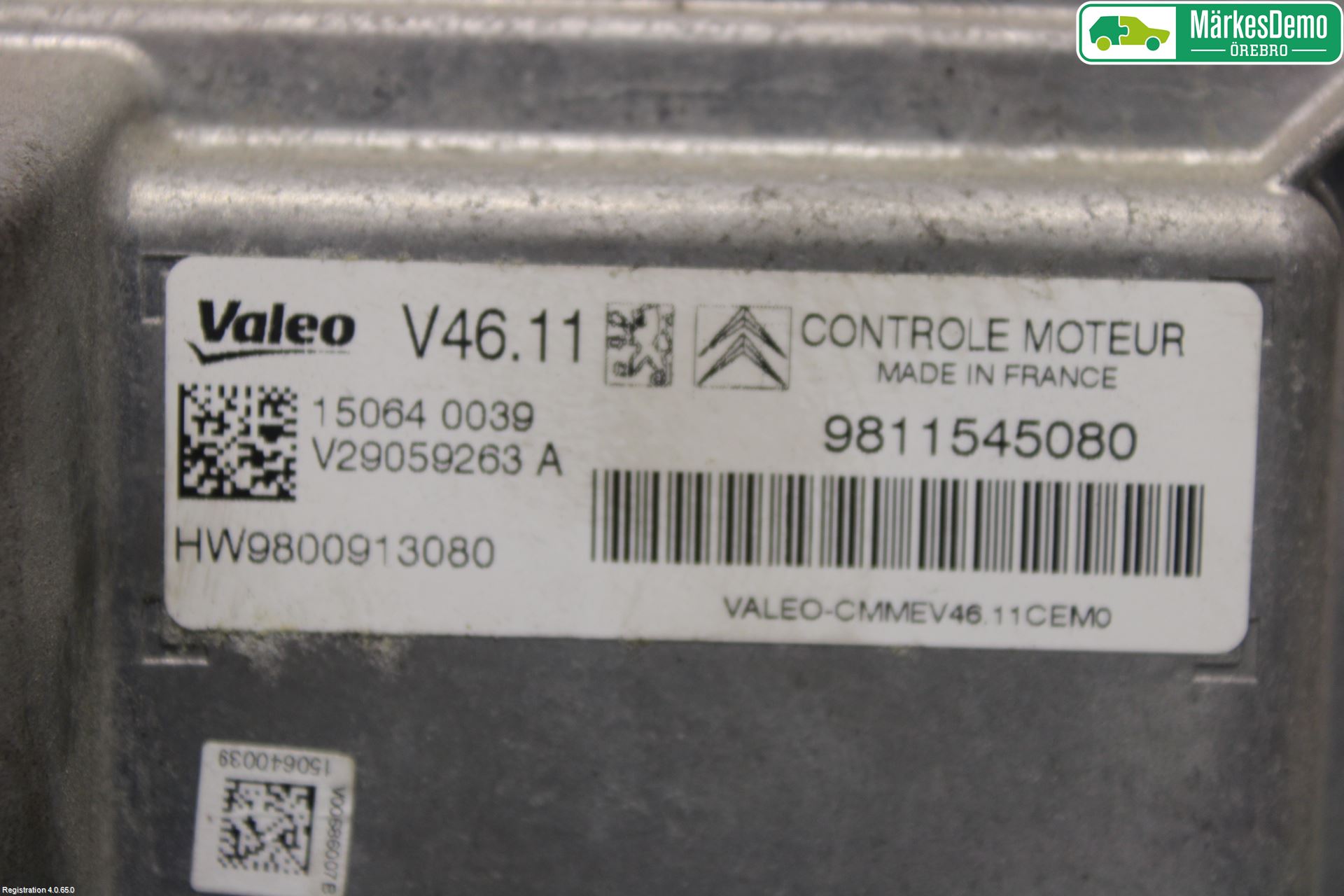 Peugeot 208 12-15 Styrenhet Insprut Bensin