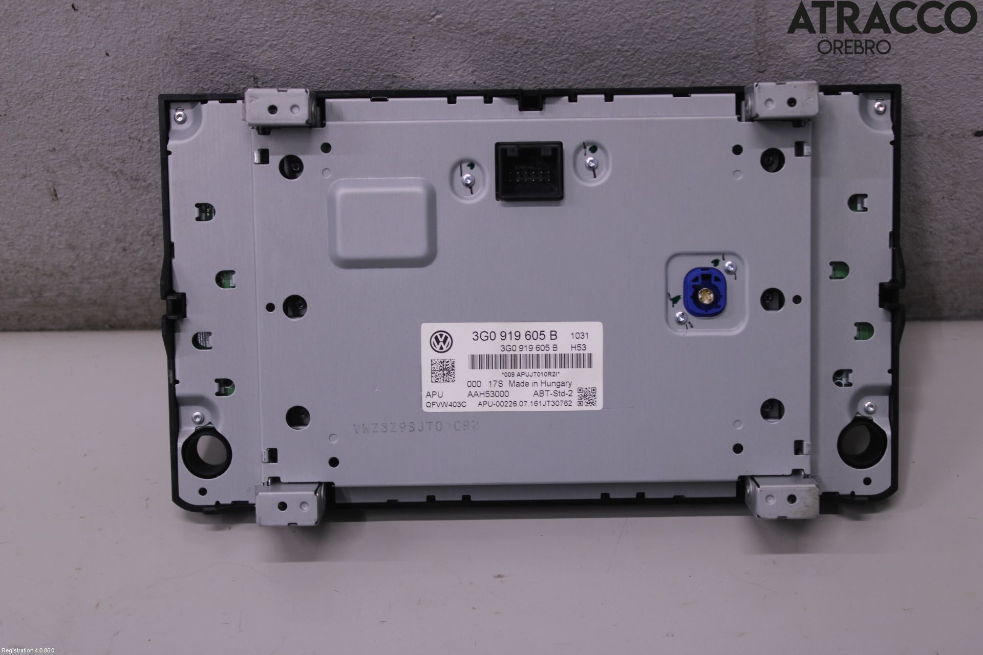 Volkswagen VW GOLF / E-GOLF VII 13-20 Multifunktionsdisplay